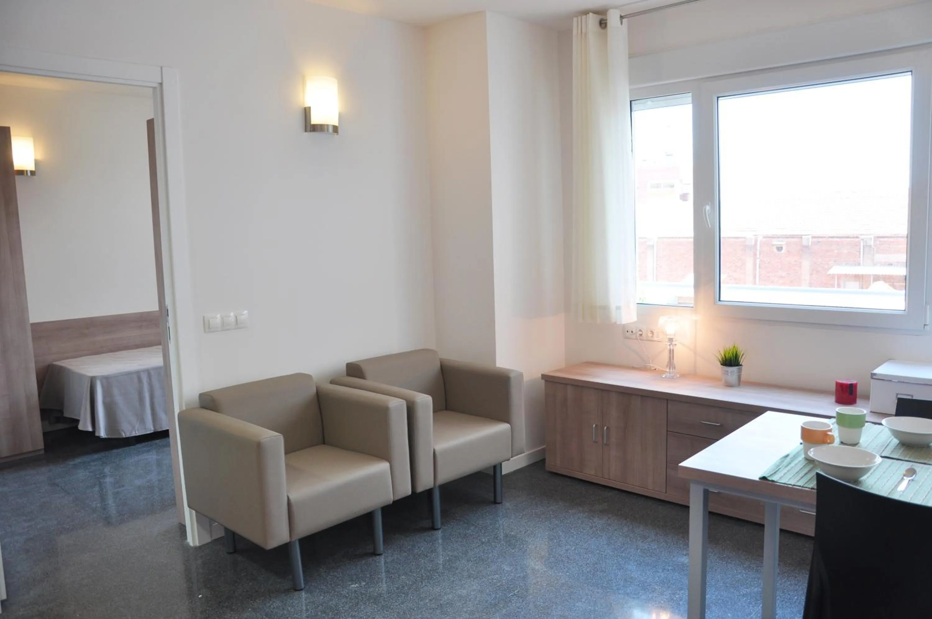 Seating area in Alojamientos Universitarios Resa Hipatia