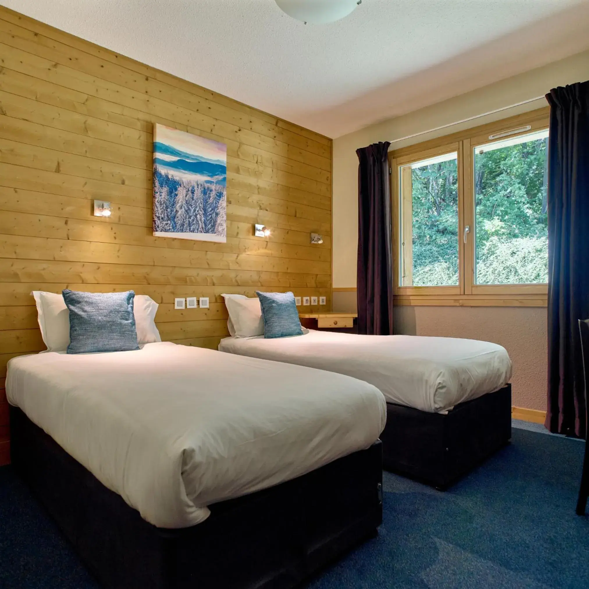 Standard Double or Twin Room - single occupancy in Hôtel Les Grangettes Standard Double or Twin Room - single occupancy in Hôtel Les Grangettes