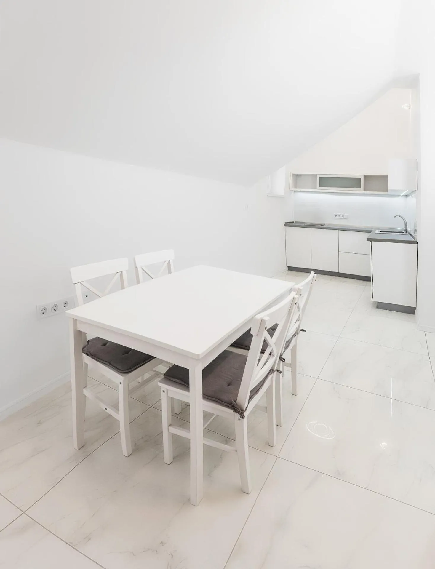 Kitchen or kitchenette in Corso Lux Apartman