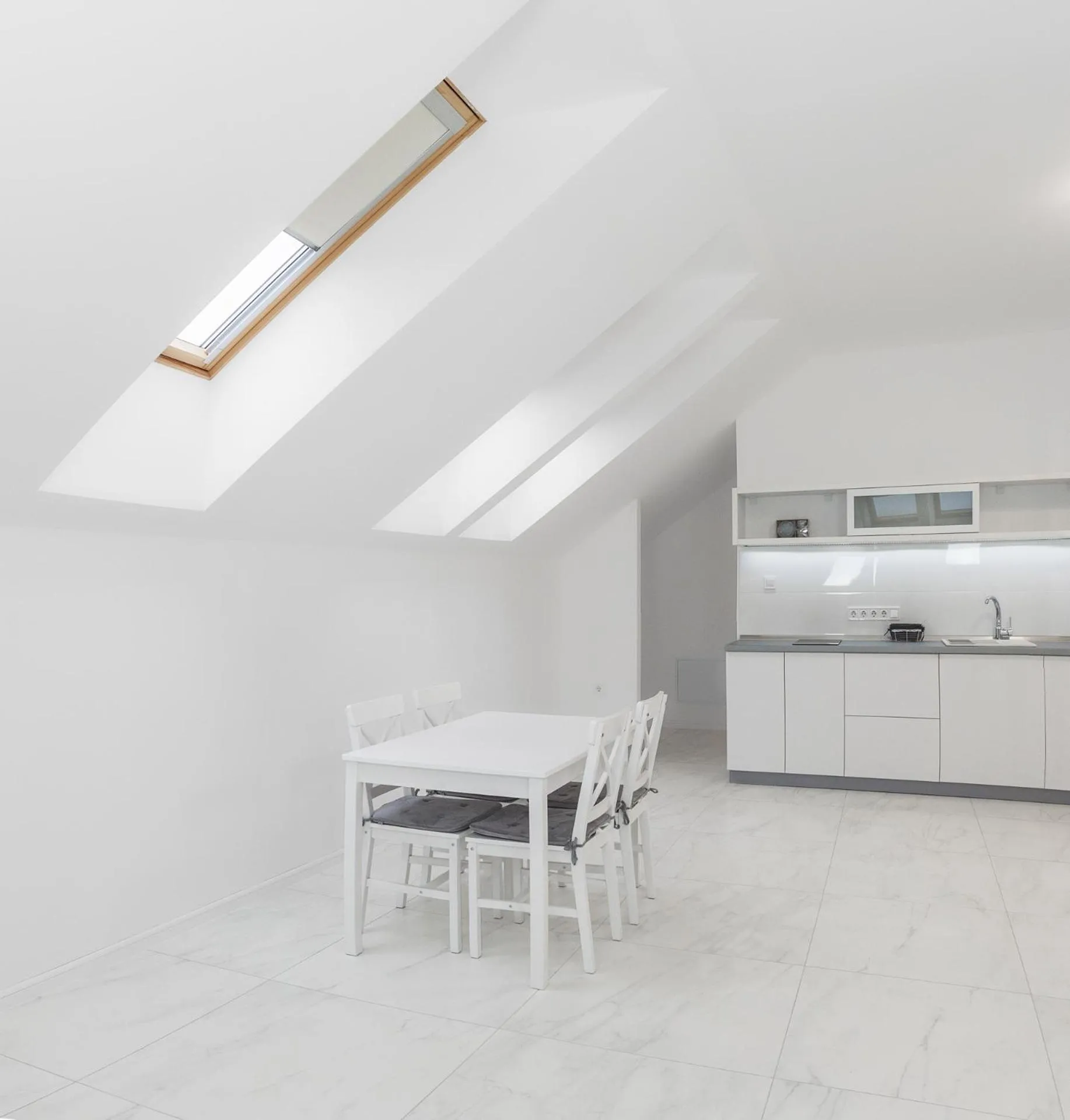 Kitchen or kitchenette in Corso Lux Apartman