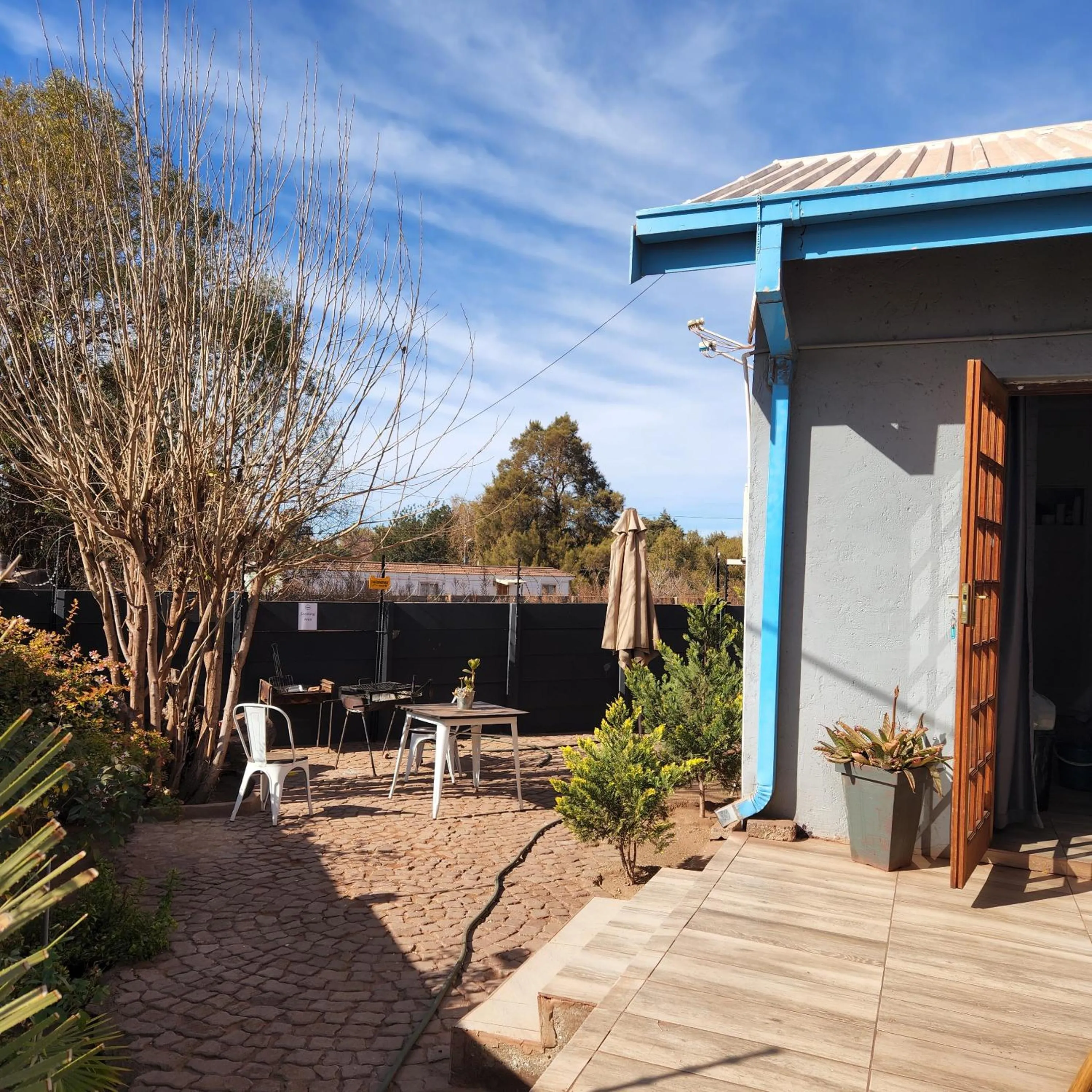 Garden view in Rue Guesthouse