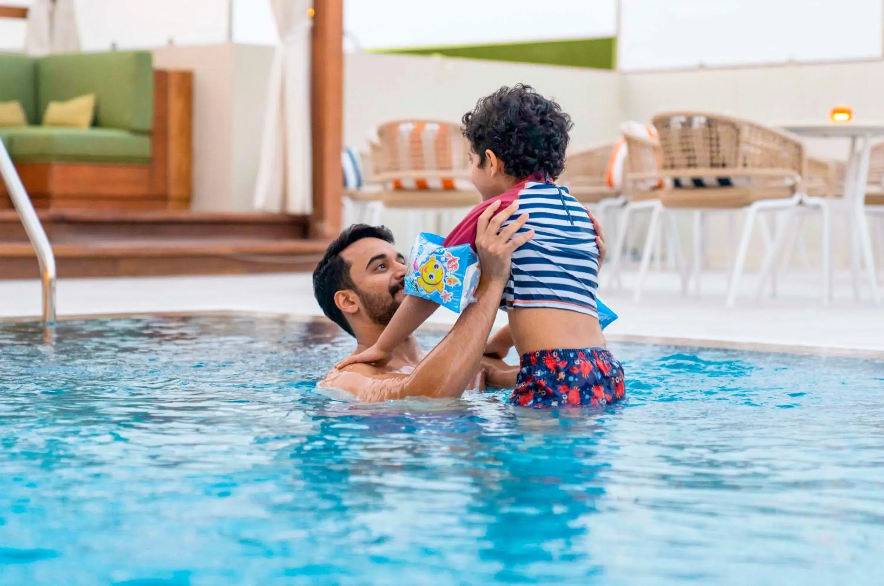 Swimming pool in Holiday Inn & Suites Al Jubail by IHG Swimming pool in Holiday Inn & Suites Al Jubail by IHG