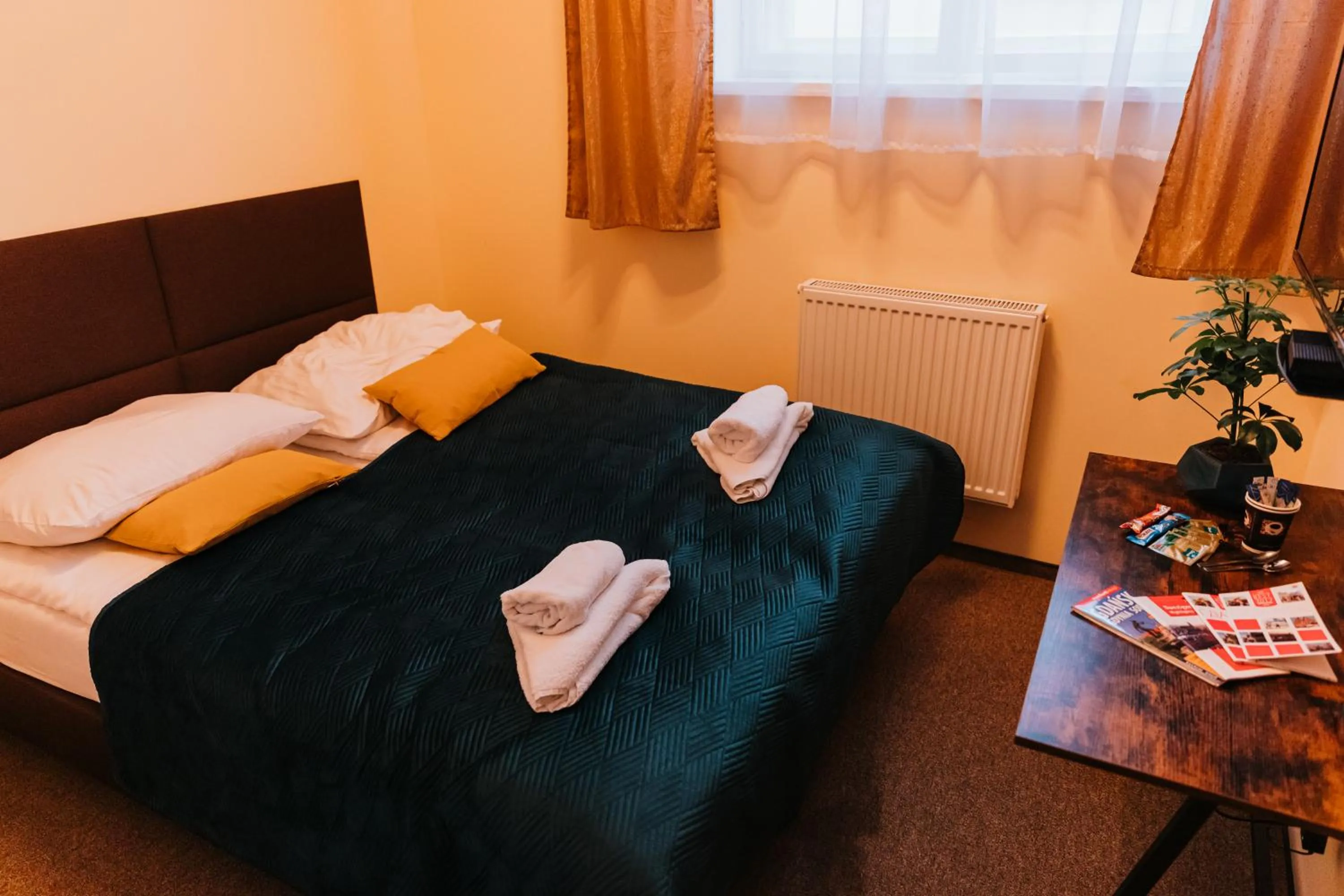 Bed in Kamieniczka Palladium