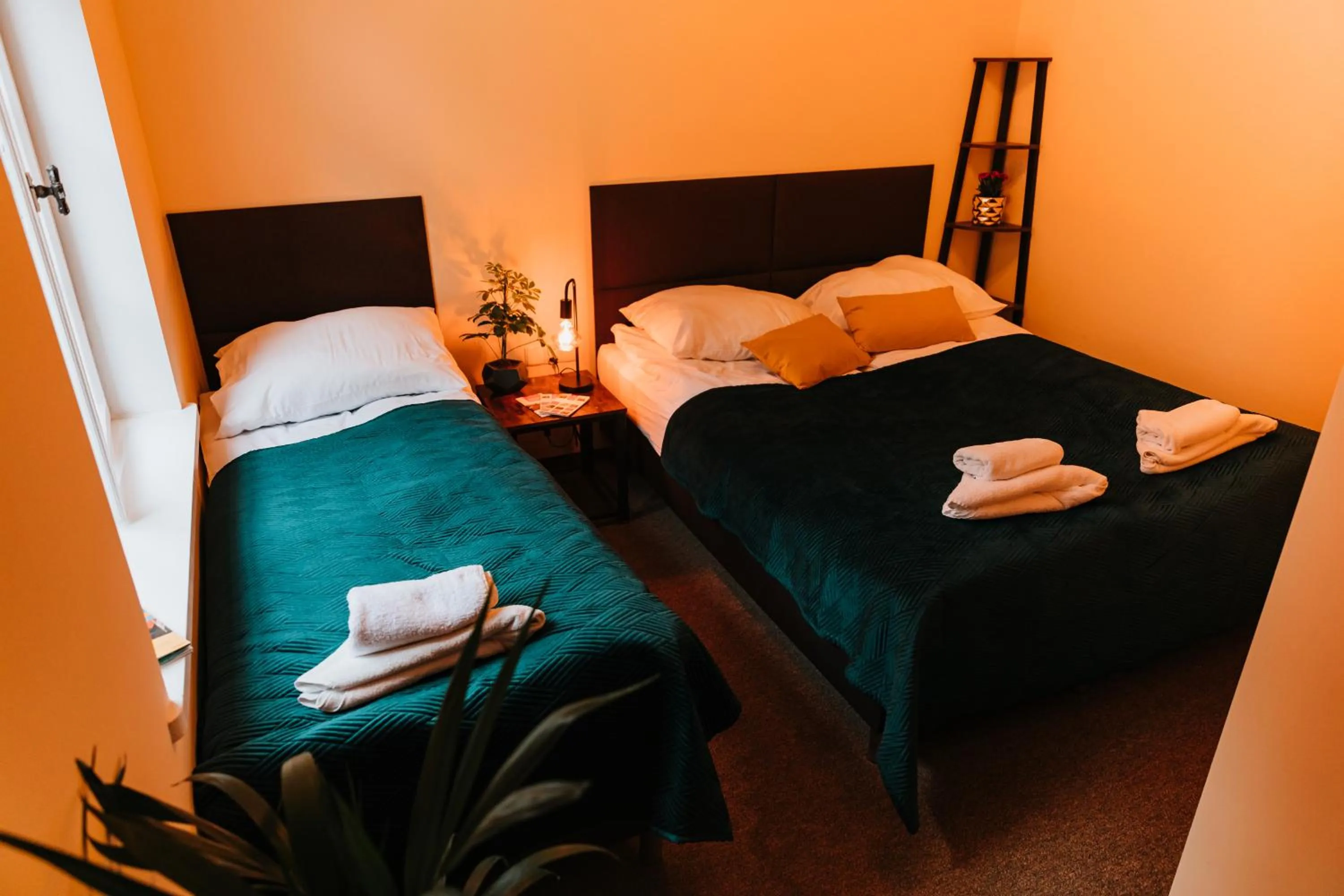 Bed in Kamieniczka Palladium