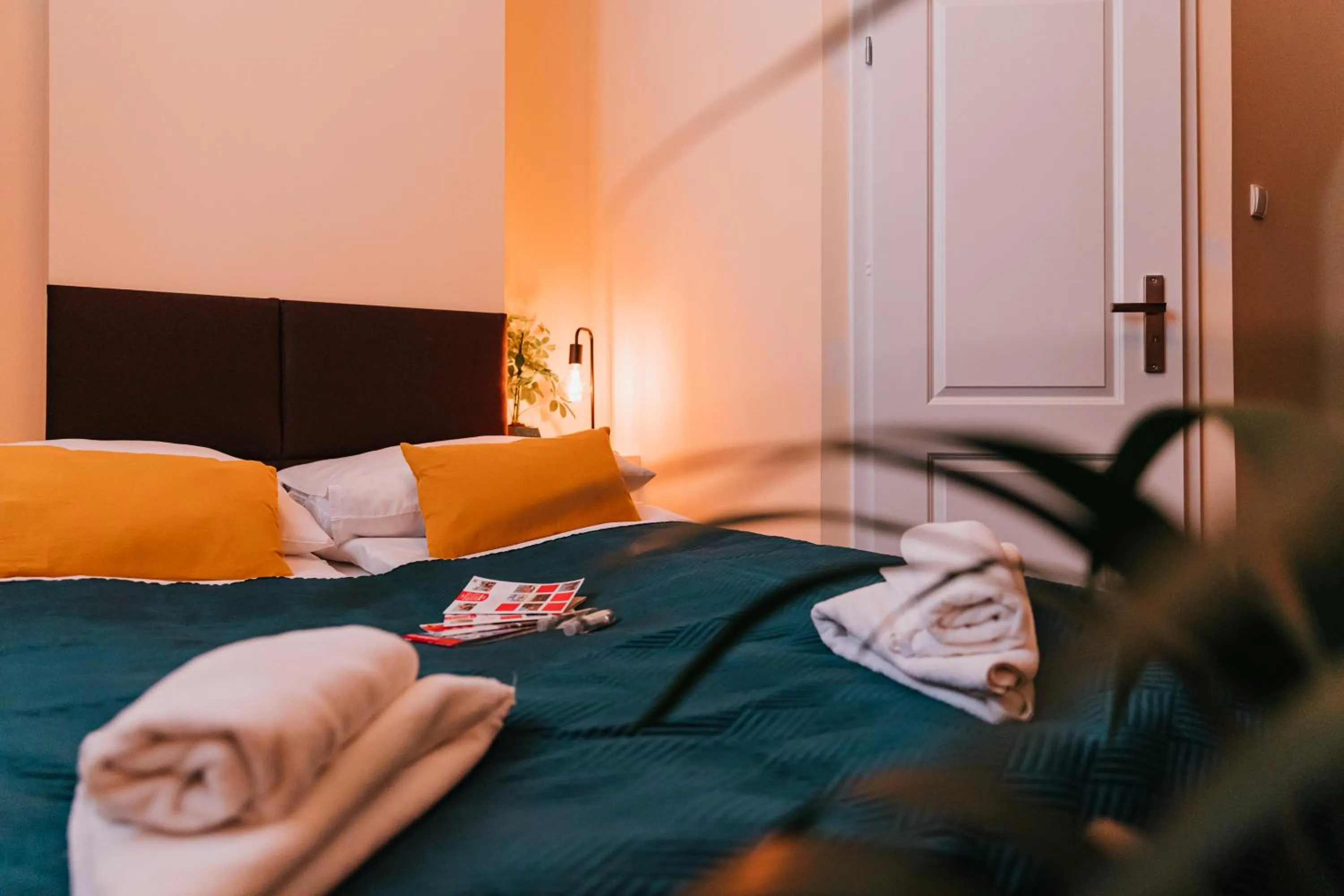 Bed in Kamieniczka Palladium