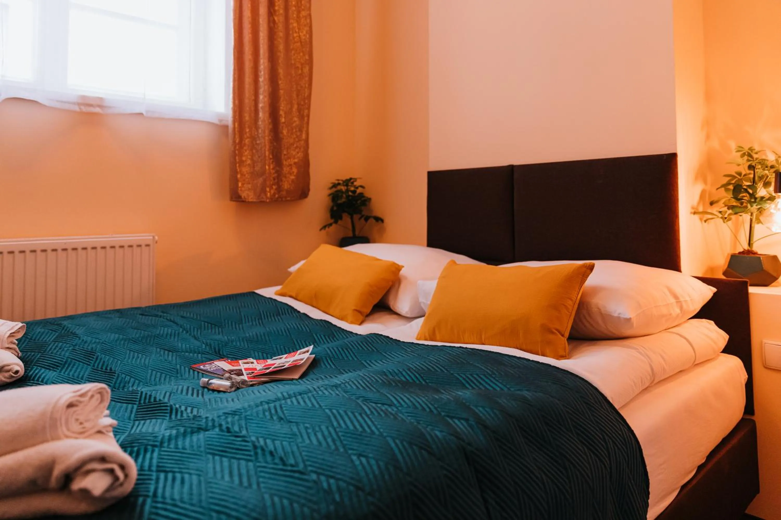 Bed in Kamieniczka Palladium