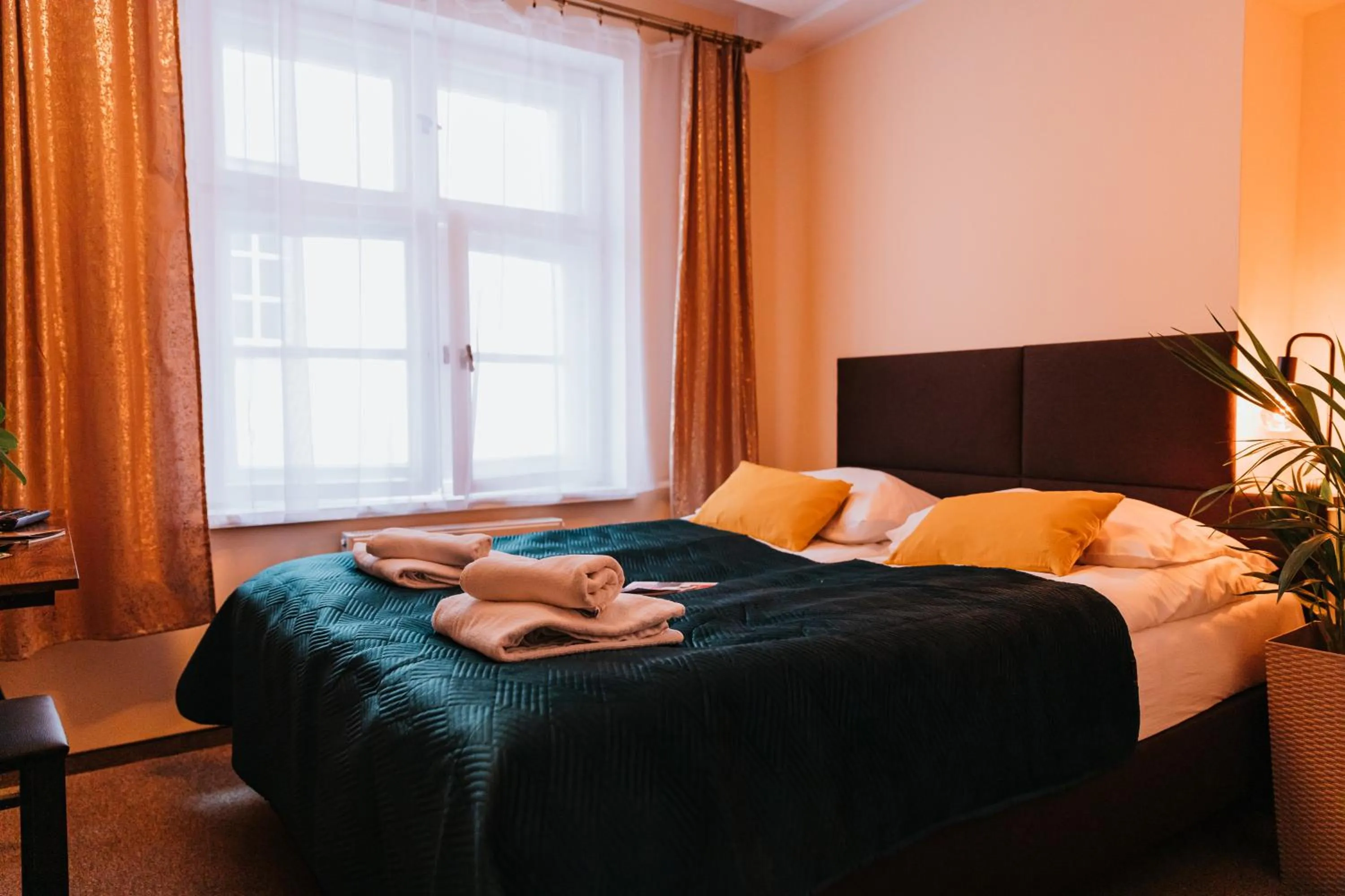 Bed in Kamieniczka Palladium