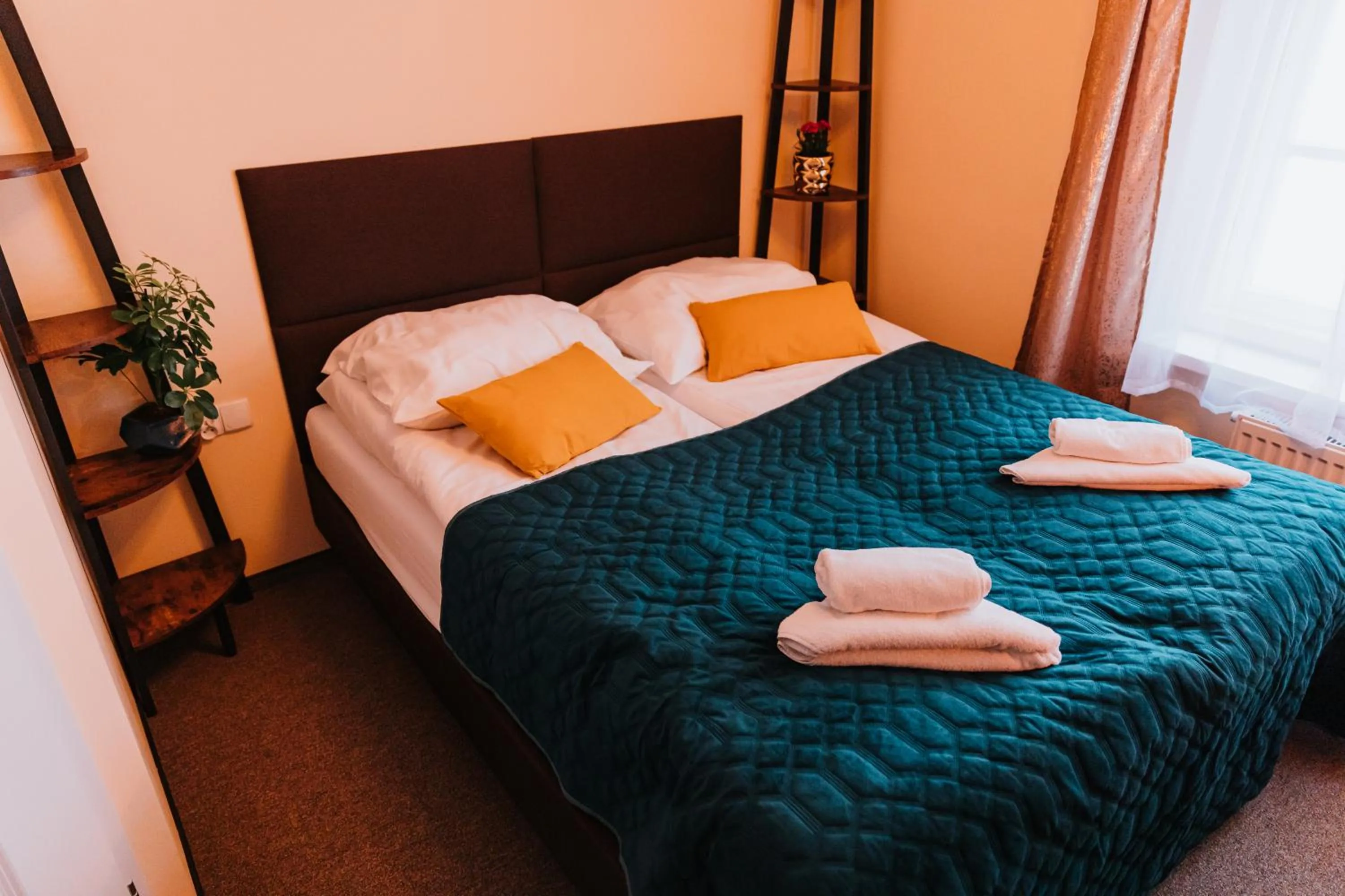 Bed in Kamieniczka Palladium