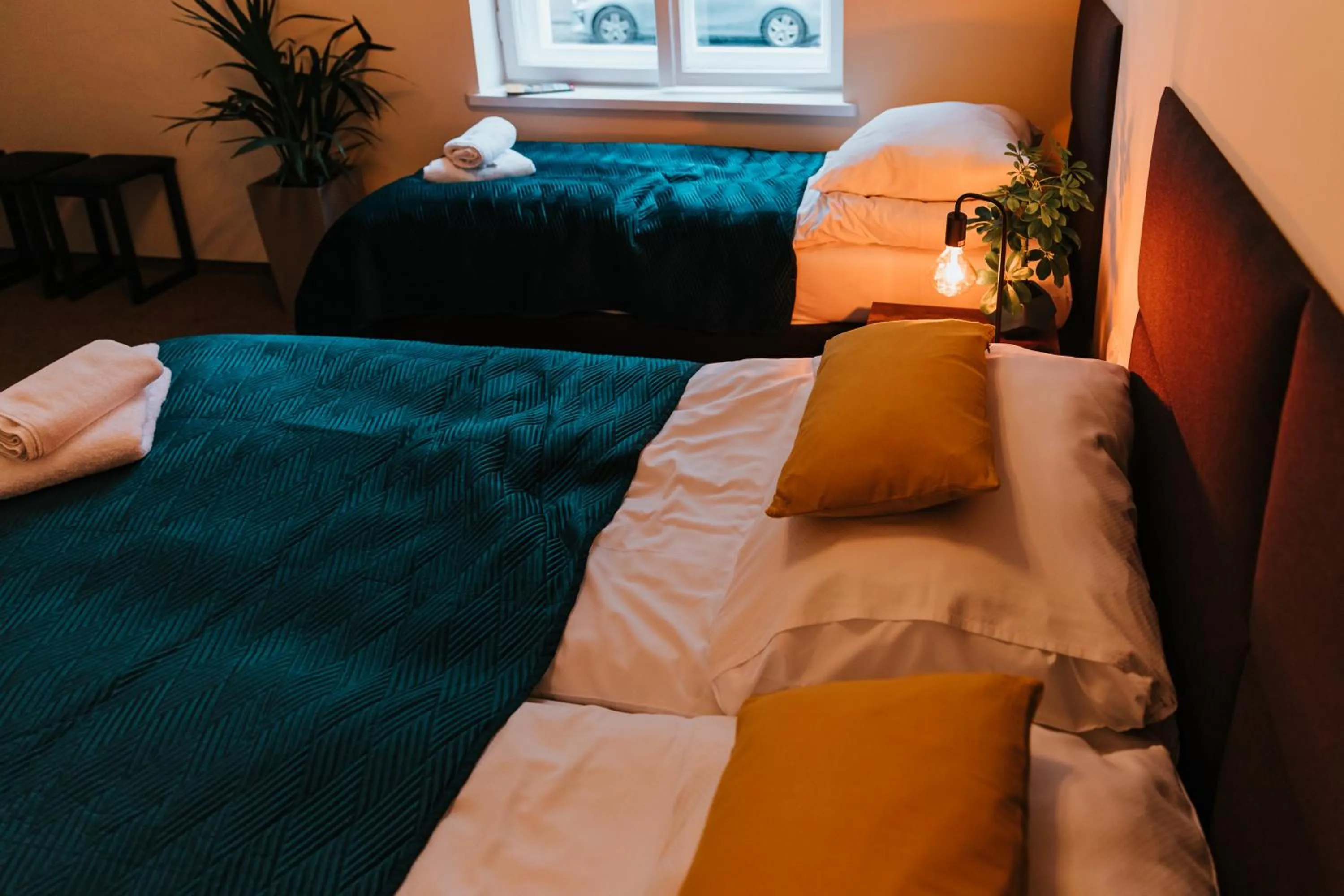 Bed in Kamieniczka Palladium