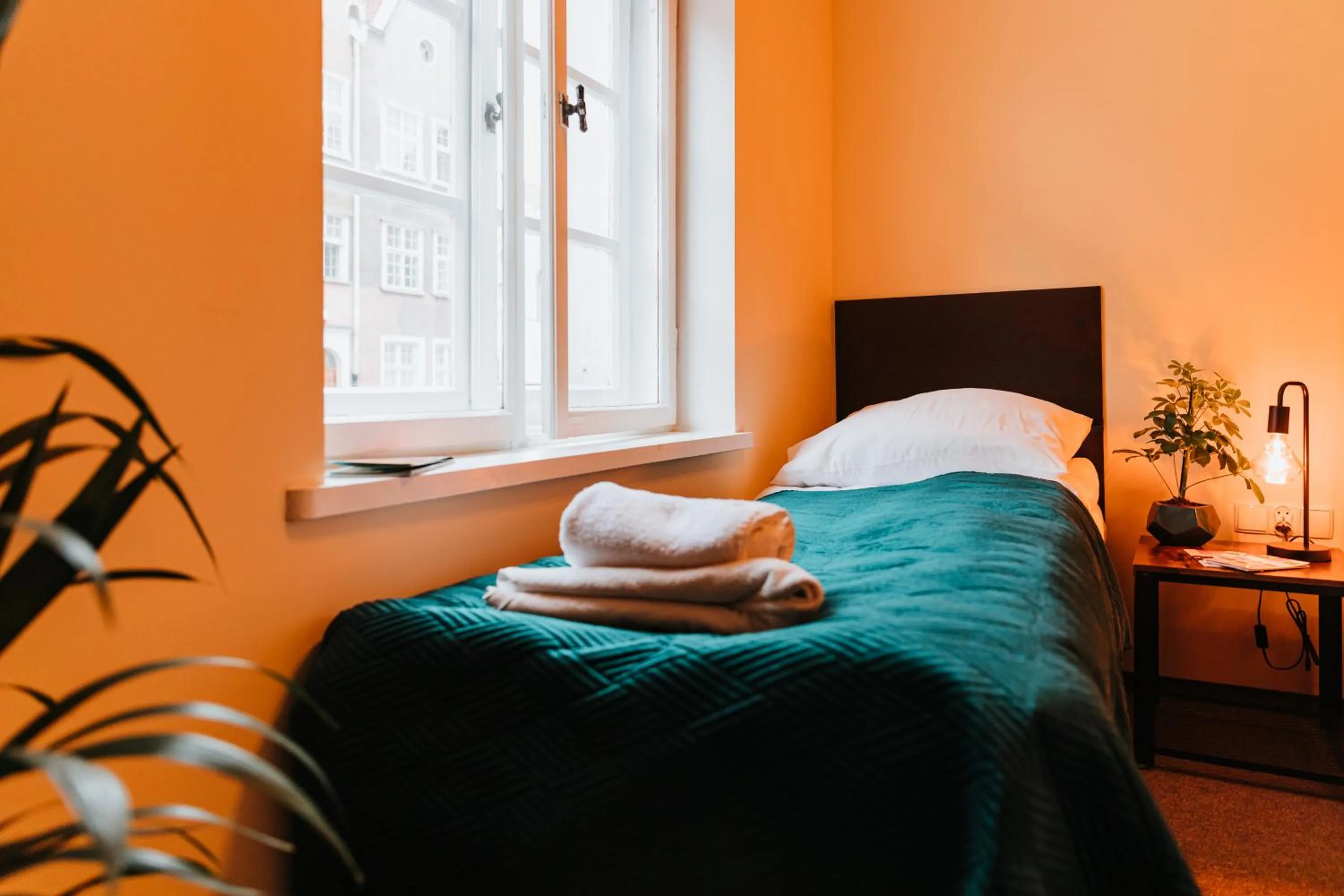 Seating area, Bed in Kamieniczka Palladium