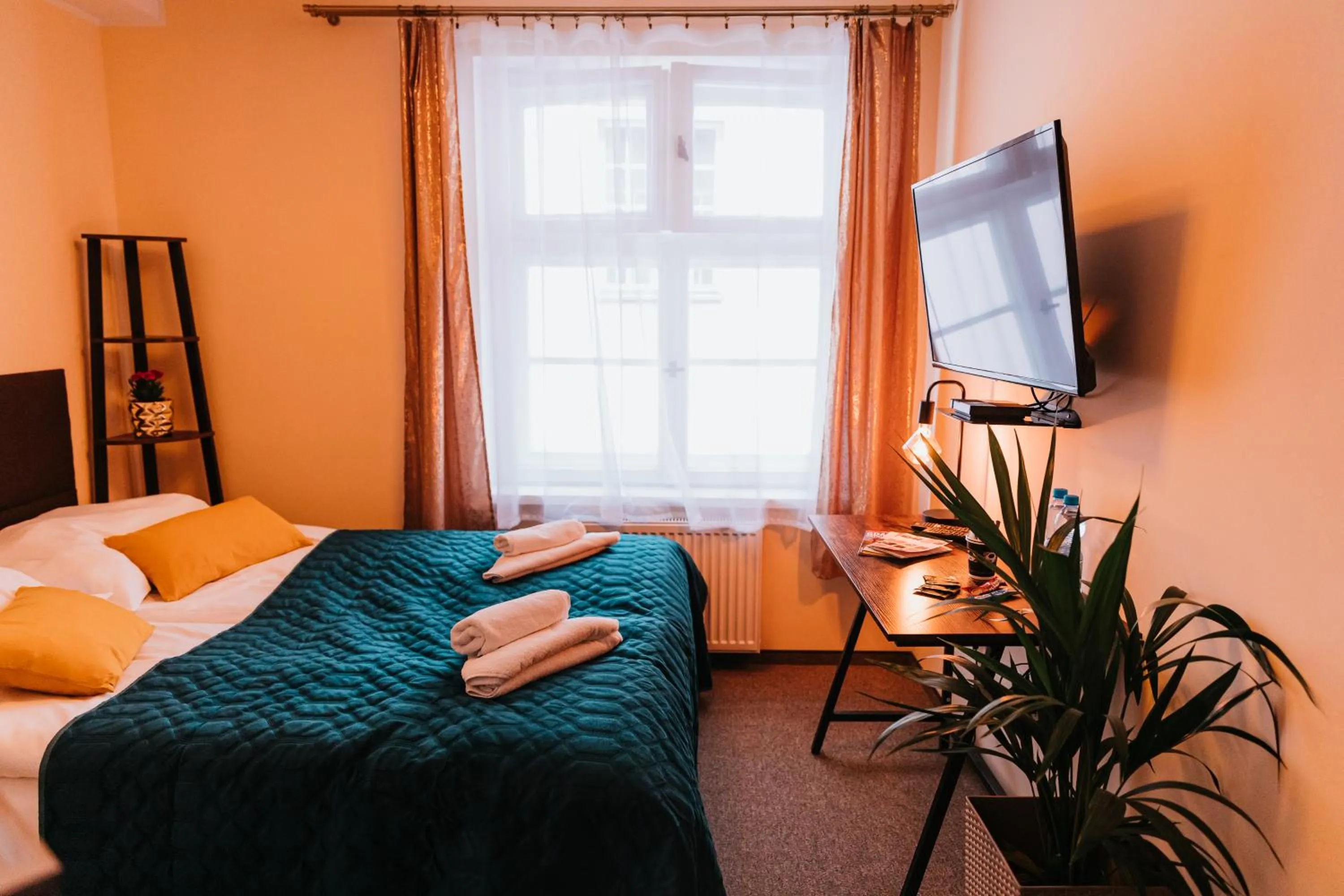 Bed in Kamieniczka Palladium