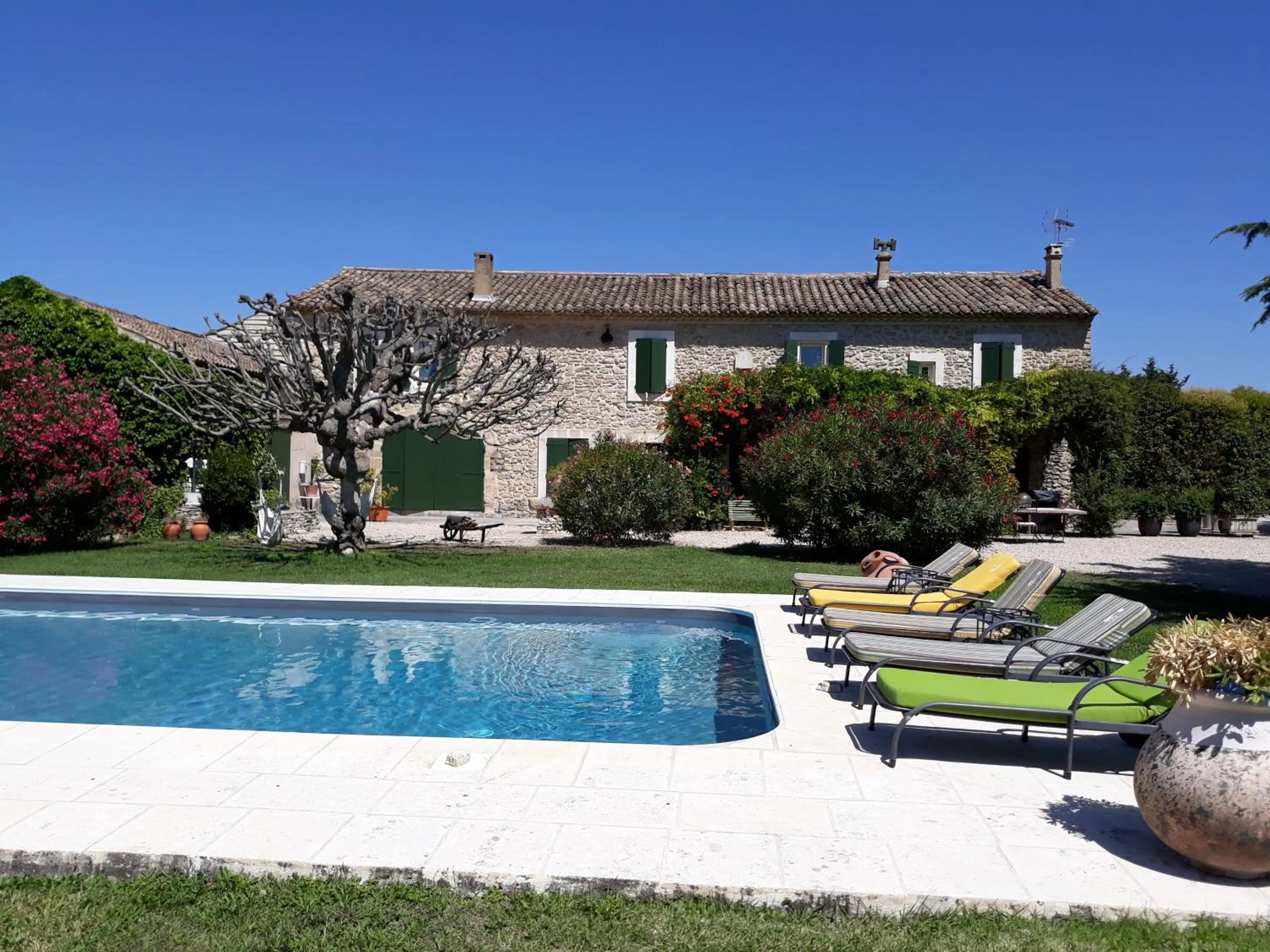 Swimming pool in Mas La Pomarede