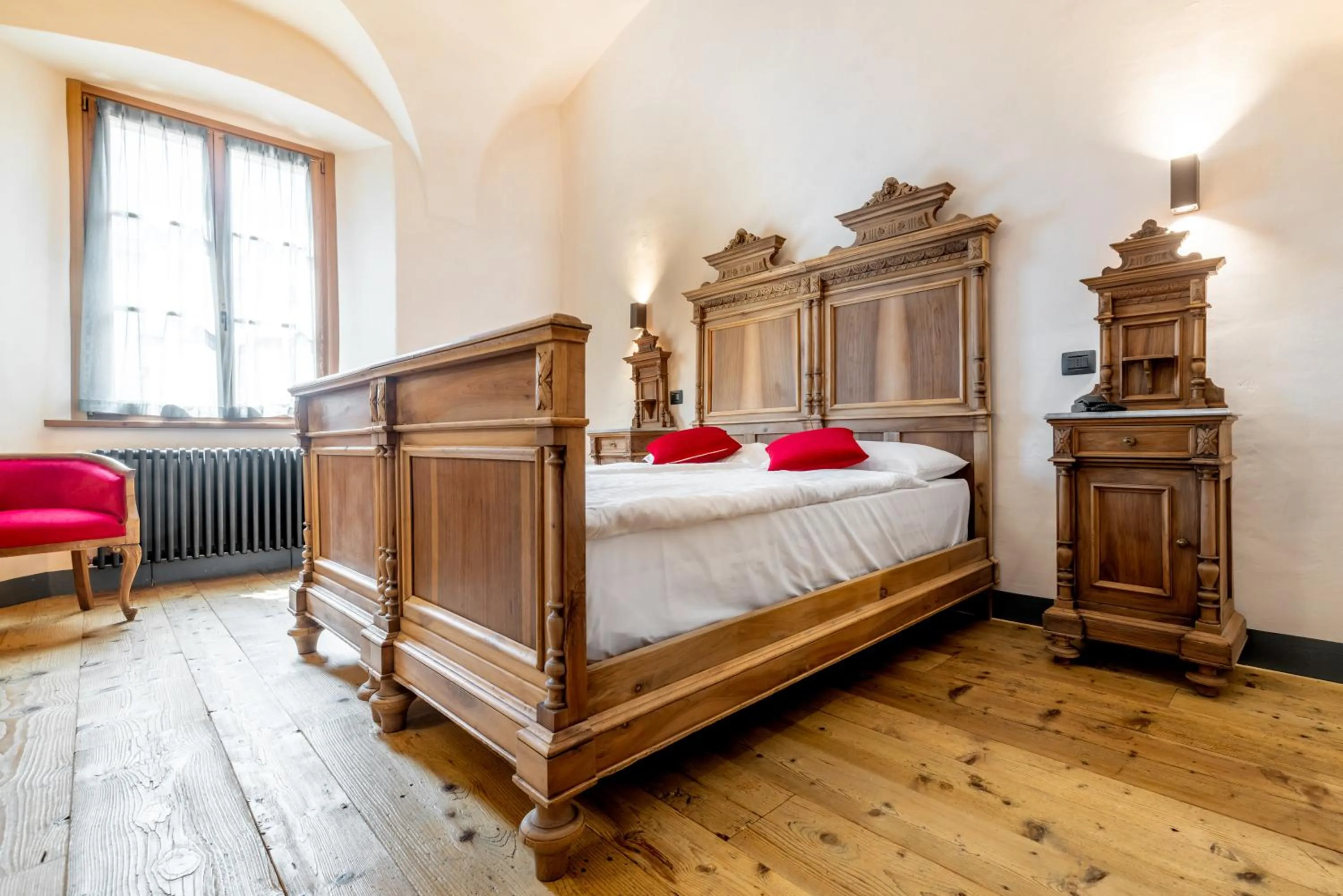 Bed in Curt di Clement Eco Mobility Hotel