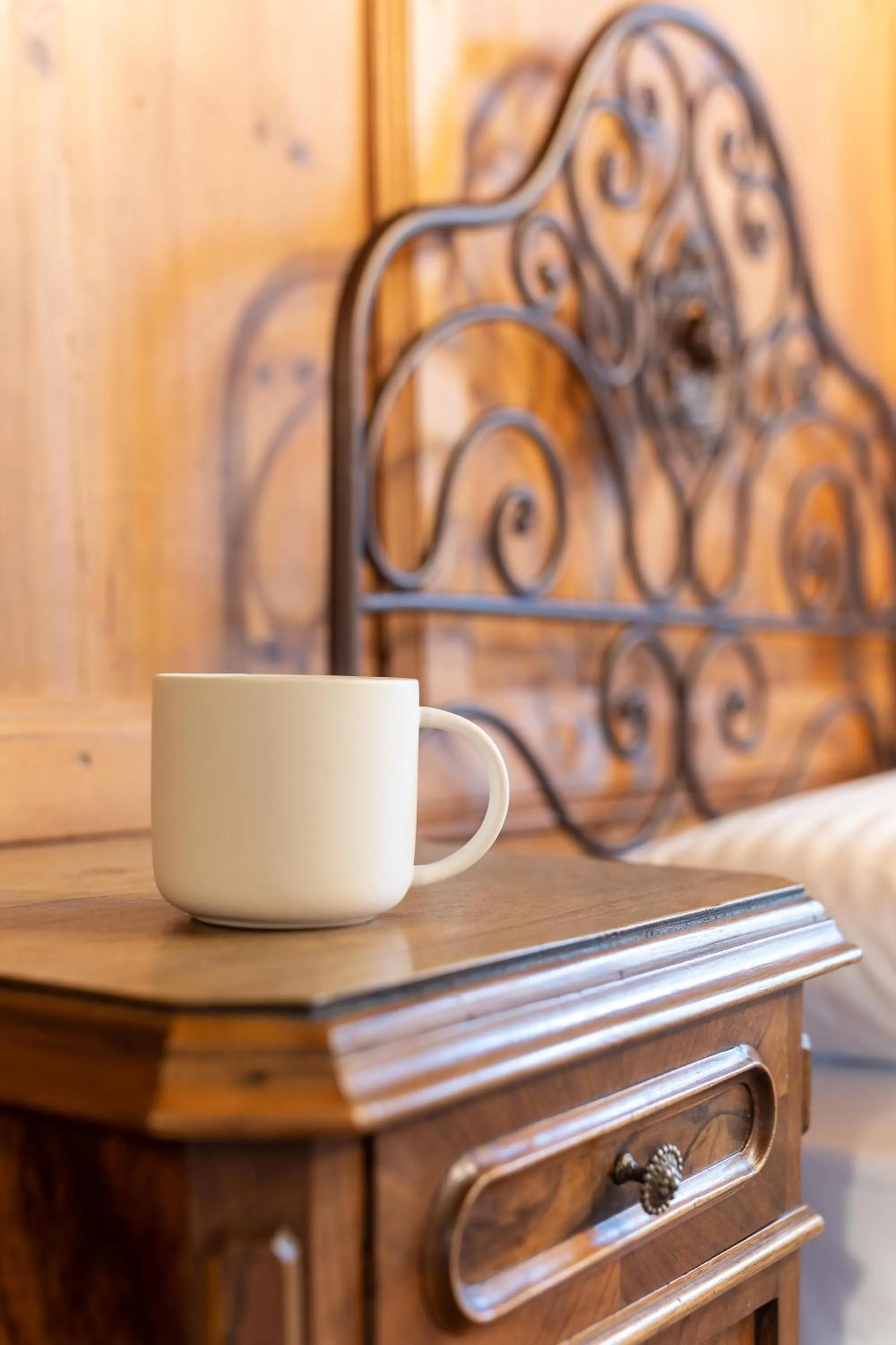 Decorative detail in Curt di Clement Eco Mobility Hotel