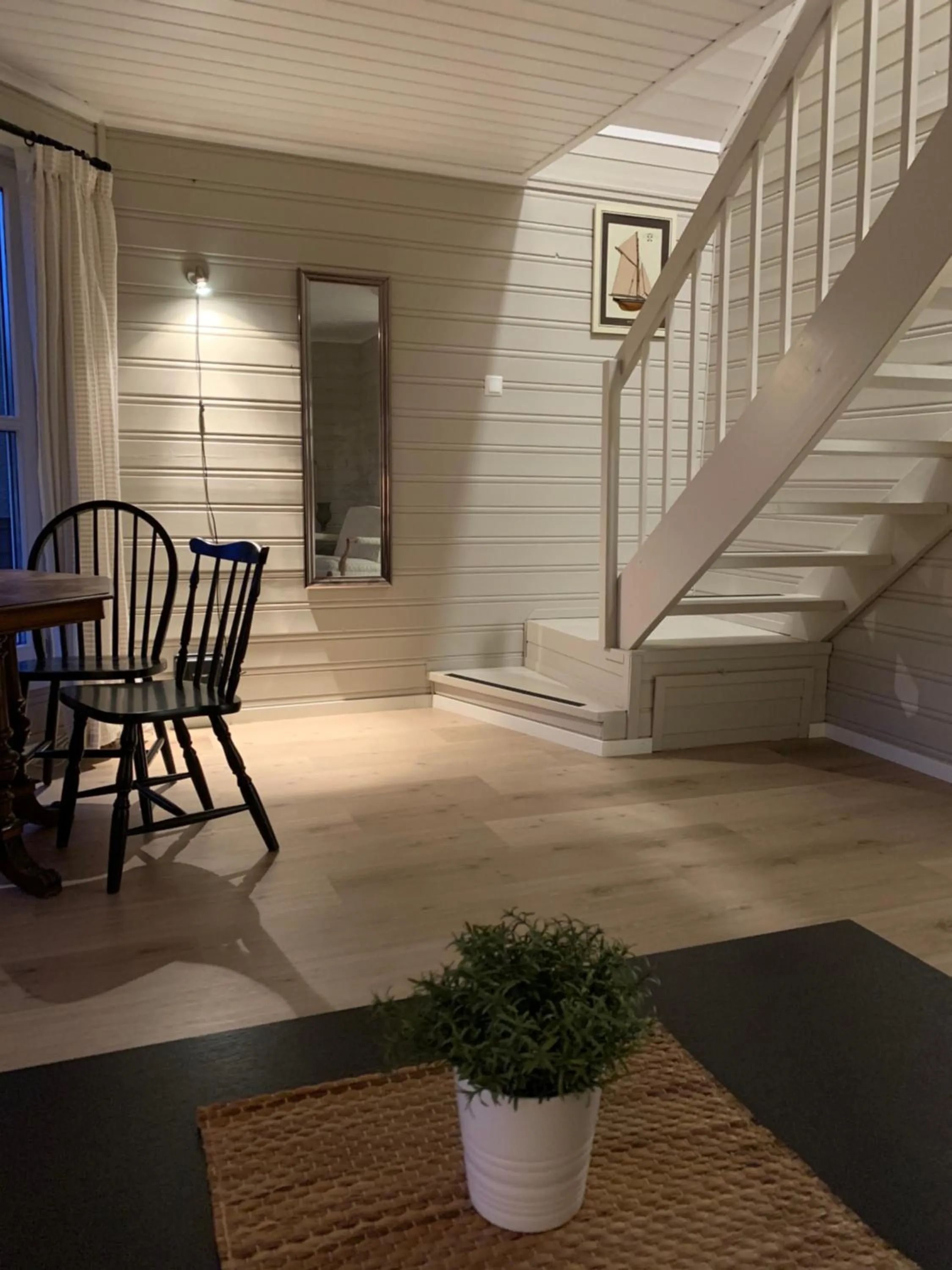 Living room in Trysnes Brygge