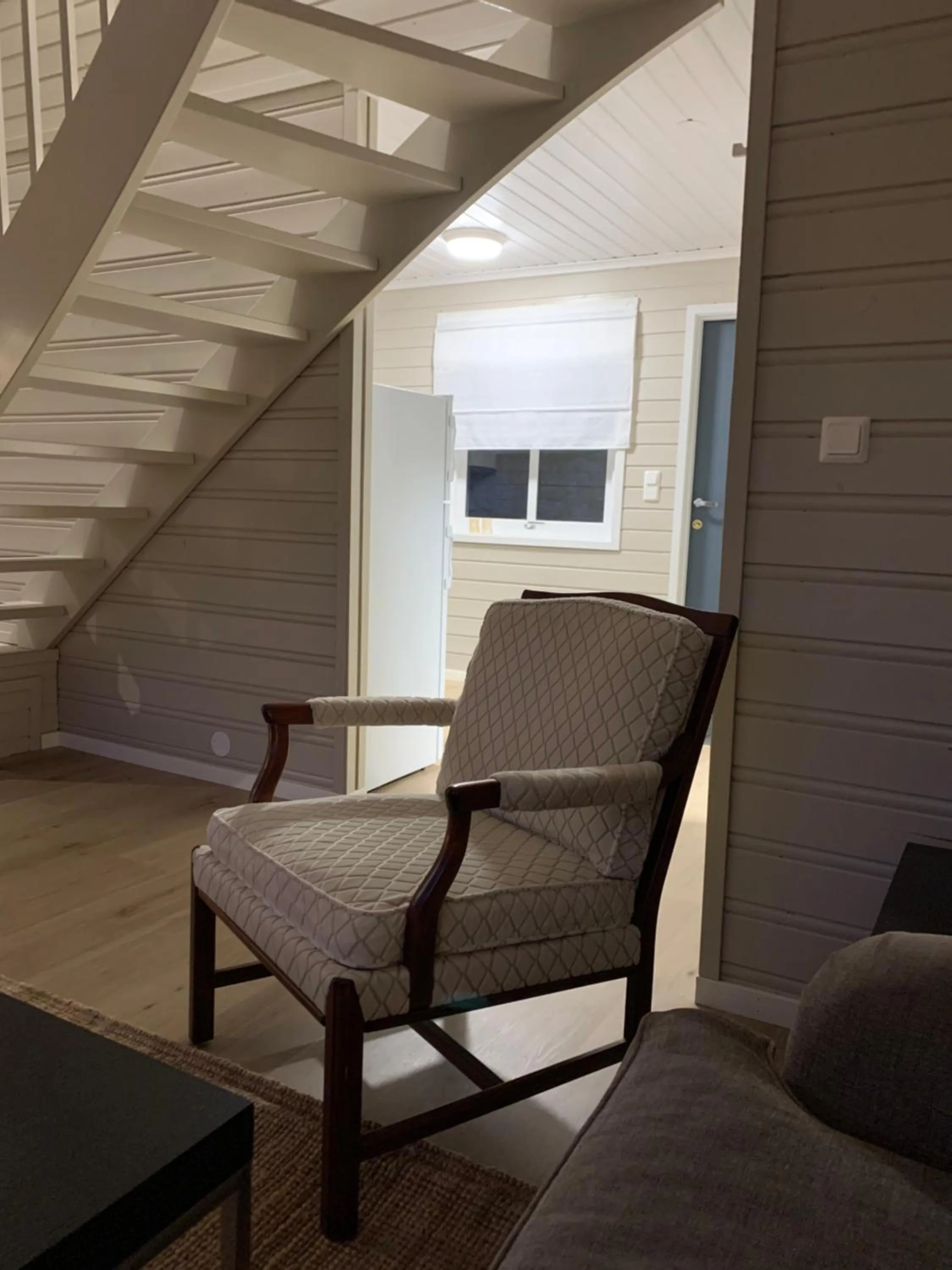 Seating area in Trysnes Brygge