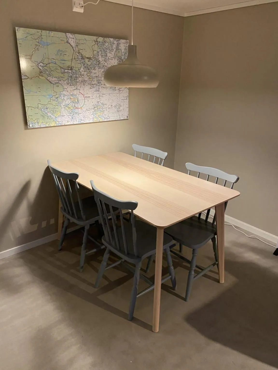 Dining area in Trysnes Brygge