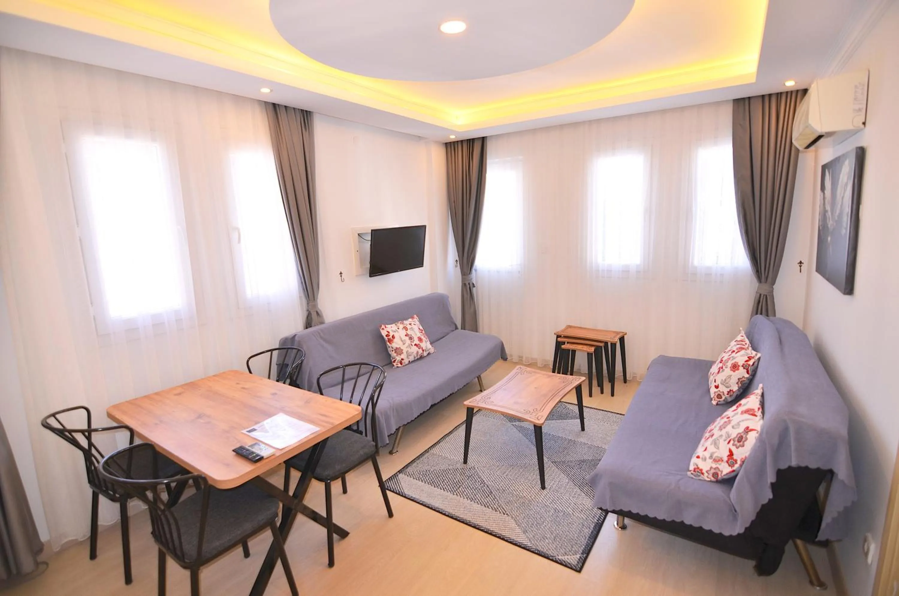 Living room in Mykonut Apart Hotel