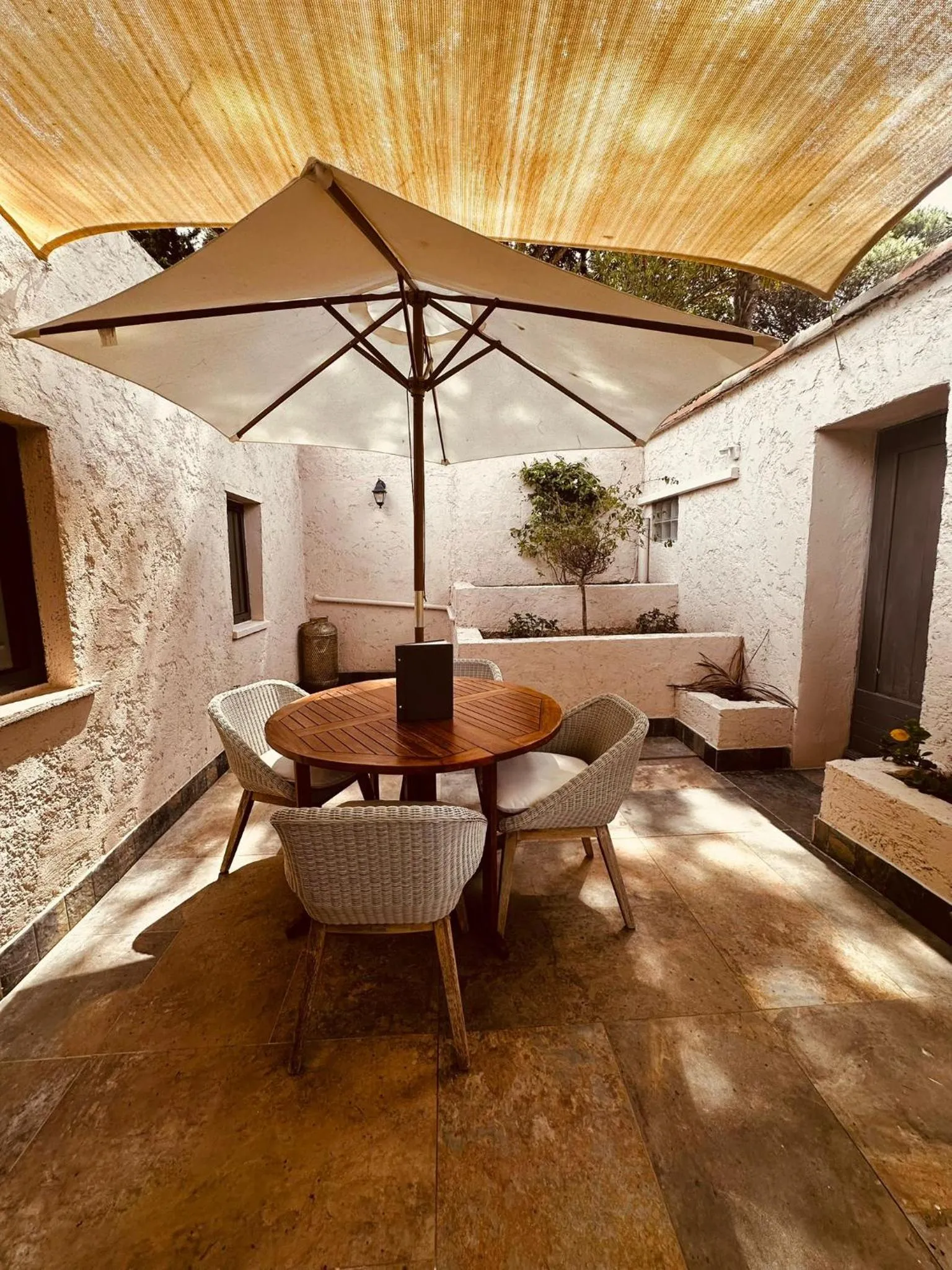 Patio in La Villa Dune, Hôtel & Spa