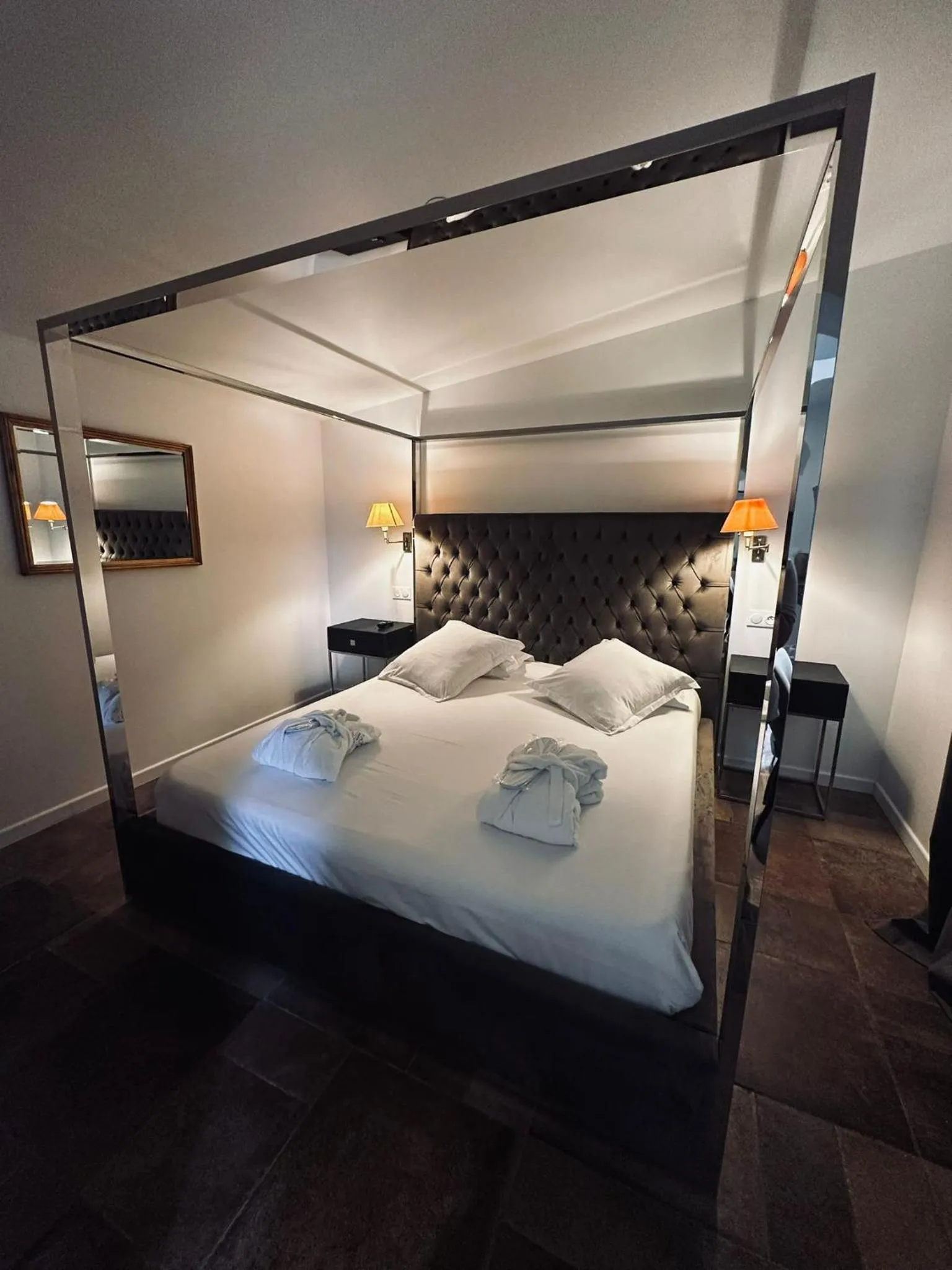 Bed in La Villa Dune, Hôtel & Spa