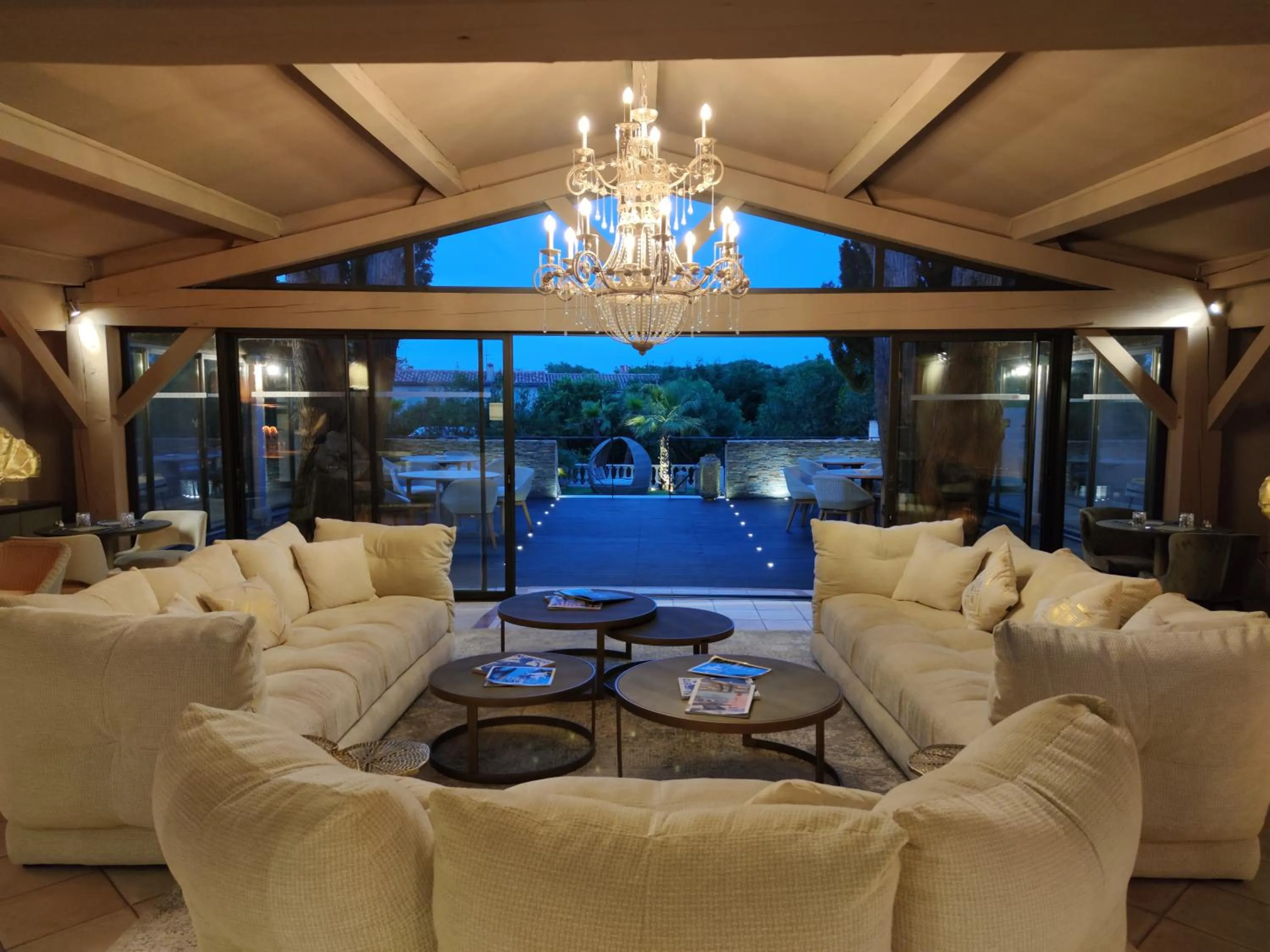Living room in La Villa Dune, Hôtel & Spa