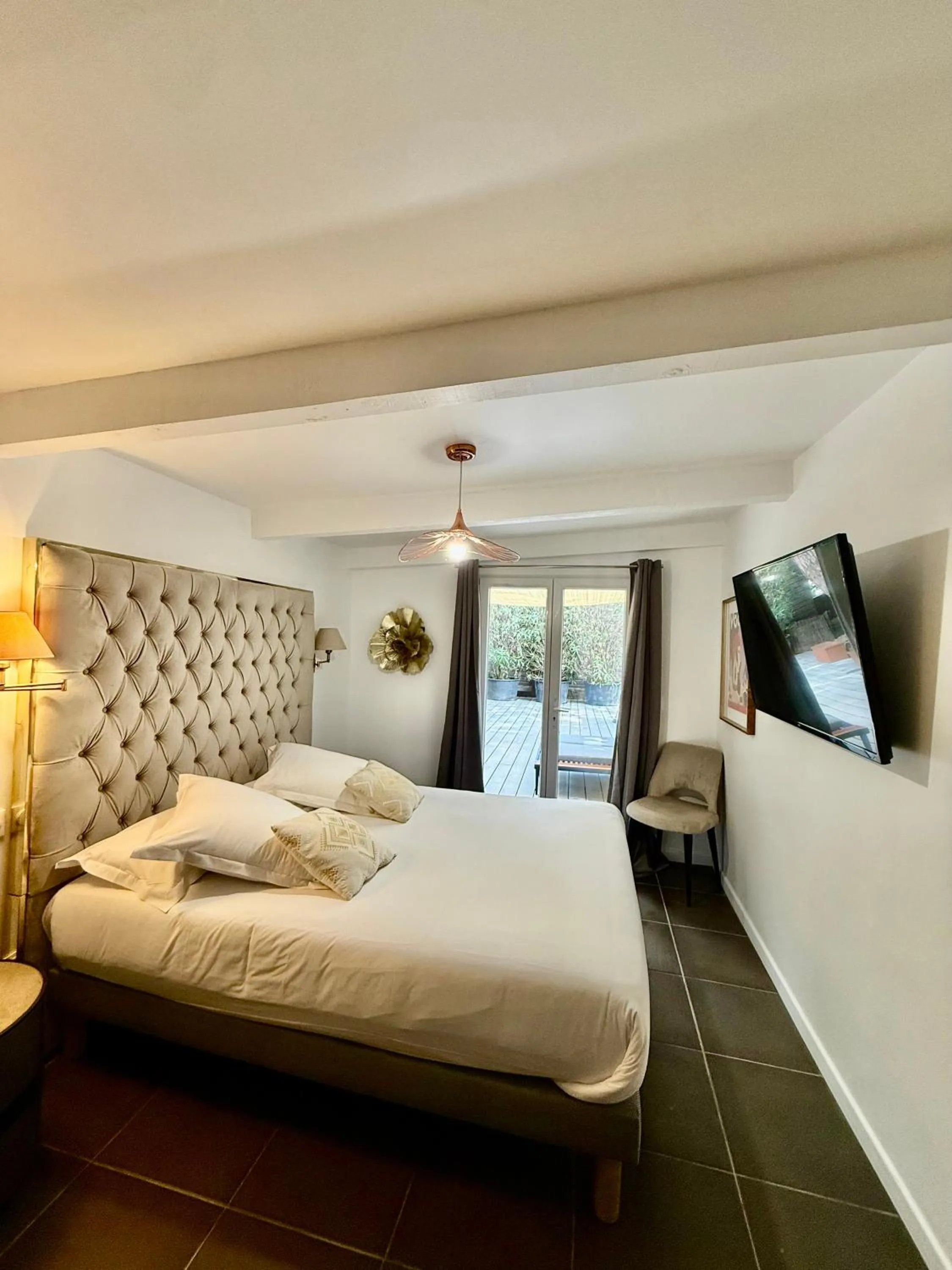 Bed in La Villa Dune, Hôtel & Spa