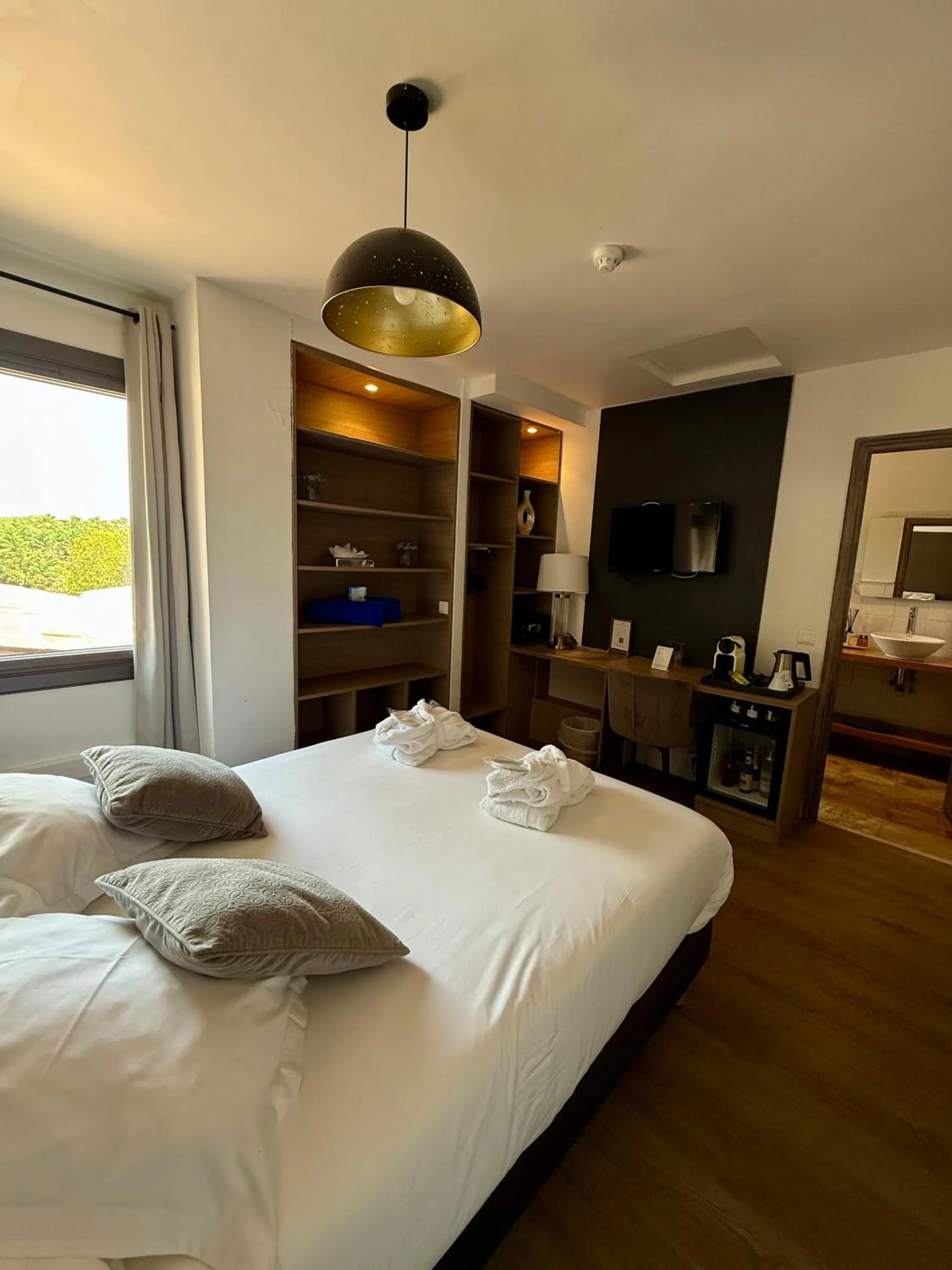 Bed in La Villa Dune, Hôtel & Spa