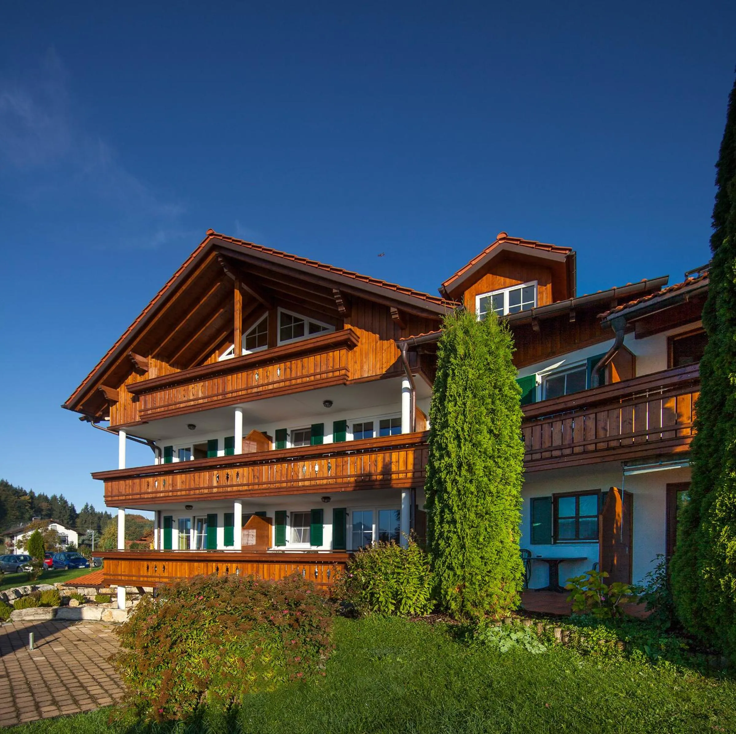 Facade/entrance in Haflingerhof