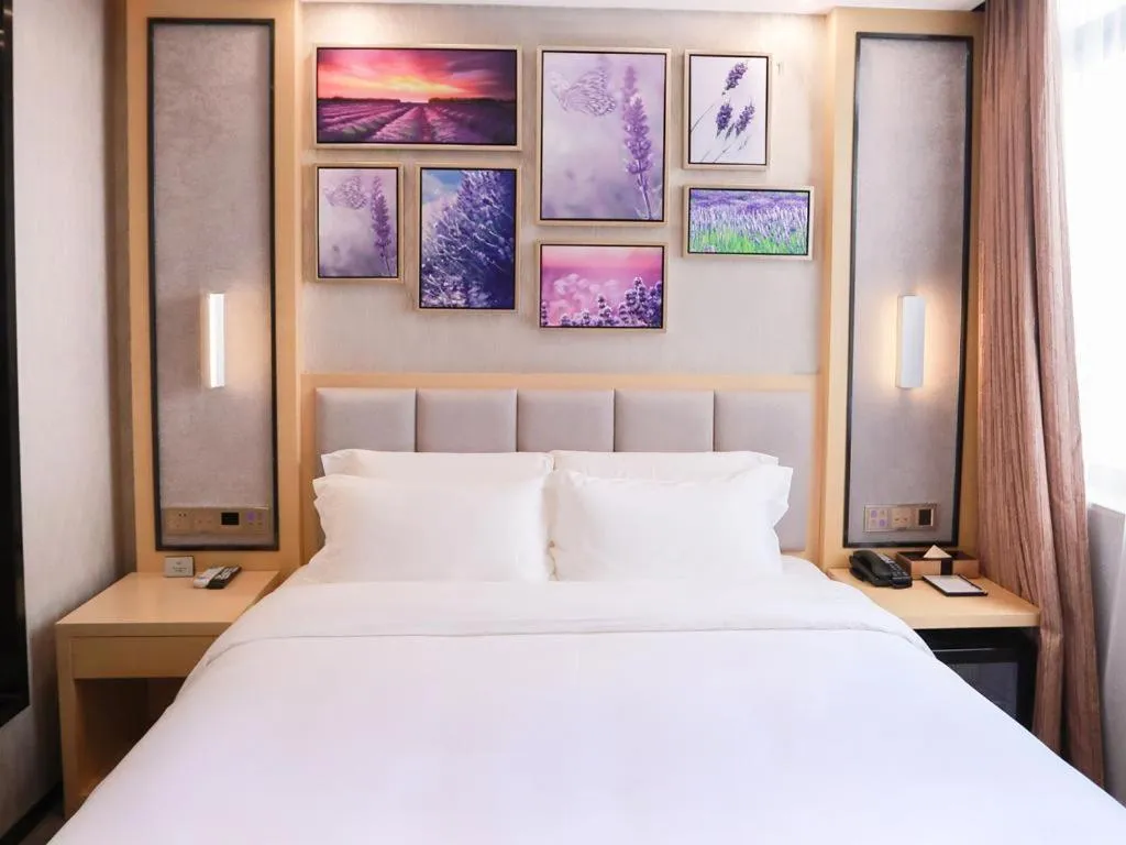 Bed in Lavande Hotel Fangchenggang Administrative Center