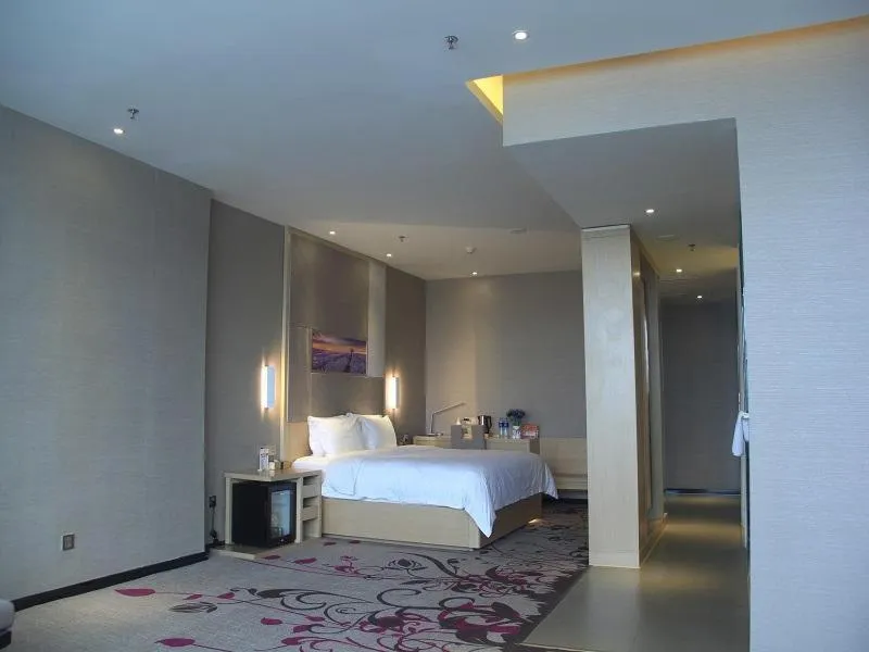 Bed in Lavande Hotel Yinchuan Railway Station Wanda