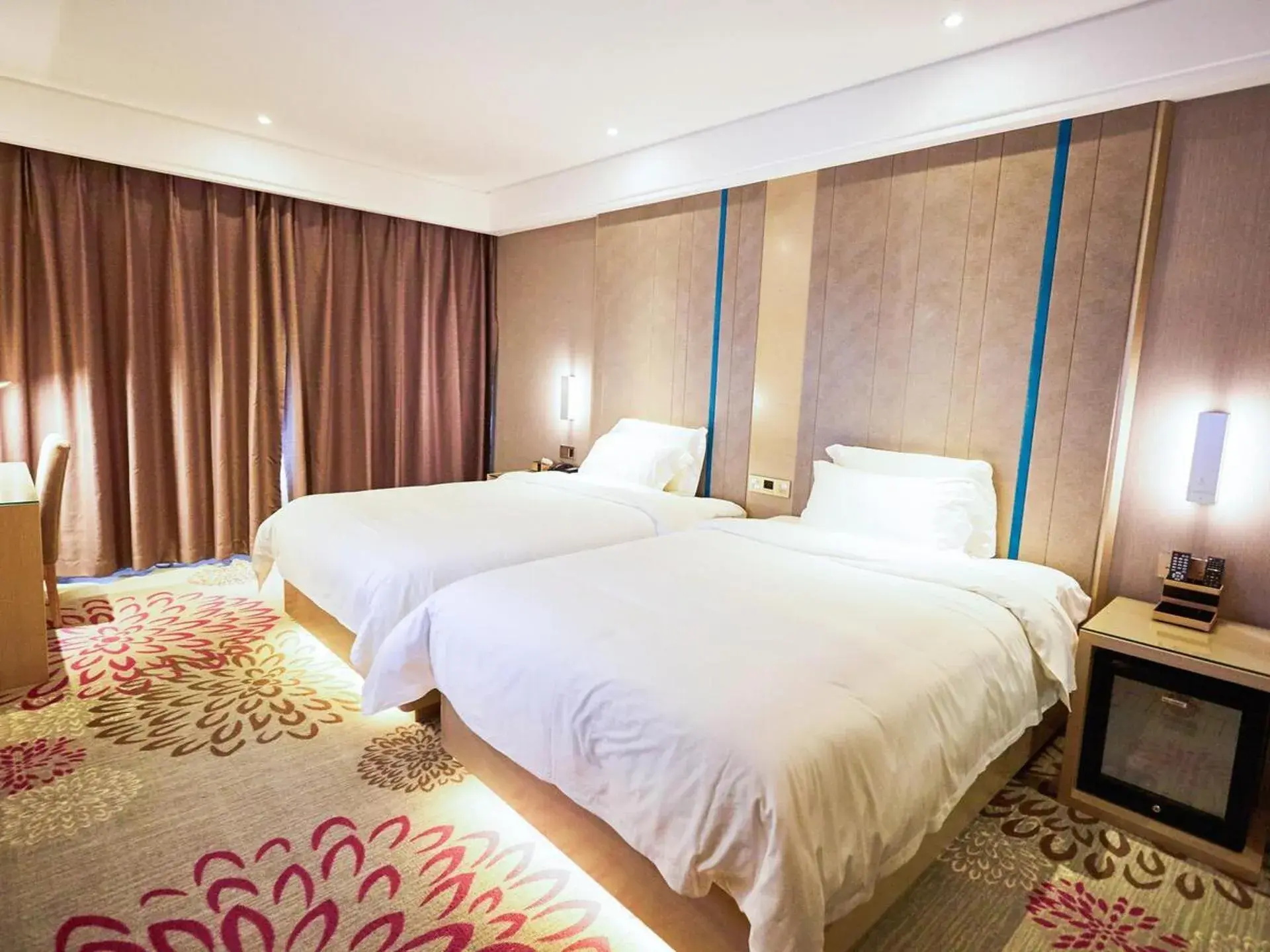 Bed in Lavande Hotel ZhanJiang HaiBin Avenue Jiangnanshijia Bed in Lavande Hotel ZhanJiang HaiBin Avenue Jiangnanshijia