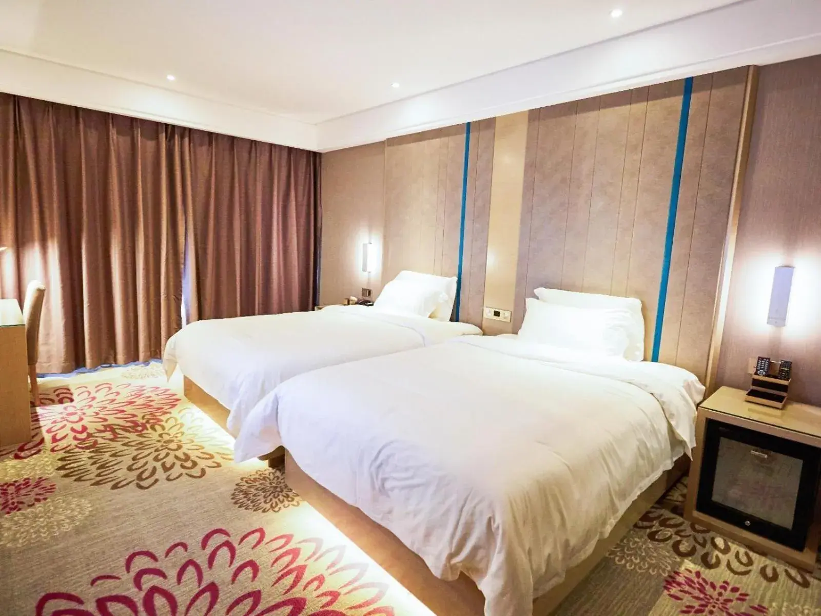 Bed in Lavande Hotel ZhanJiang HaiBin Avenue Jiangnanshijia Bed in Lavande Hotel ZhanJiang HaiBin Avenue Jiangnanshijia