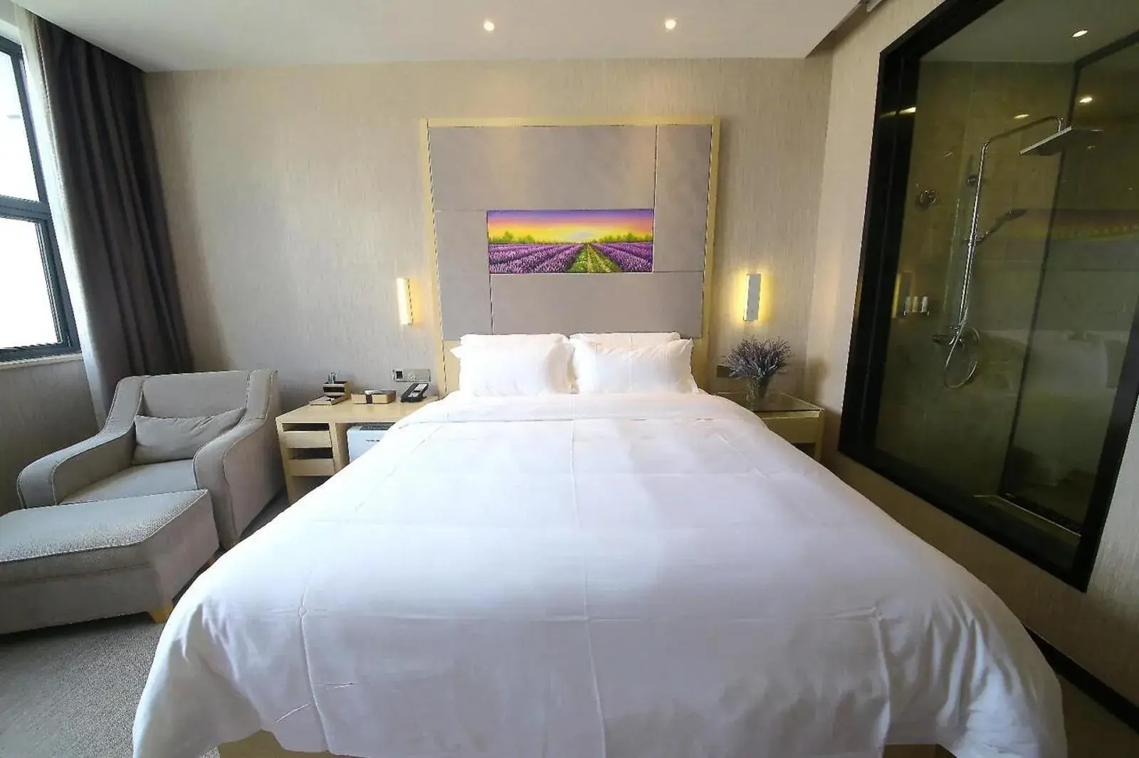 Bed in Lavande Hotel Heyuan Zijin Bed in Lavande Hotel Heyuan Zijin