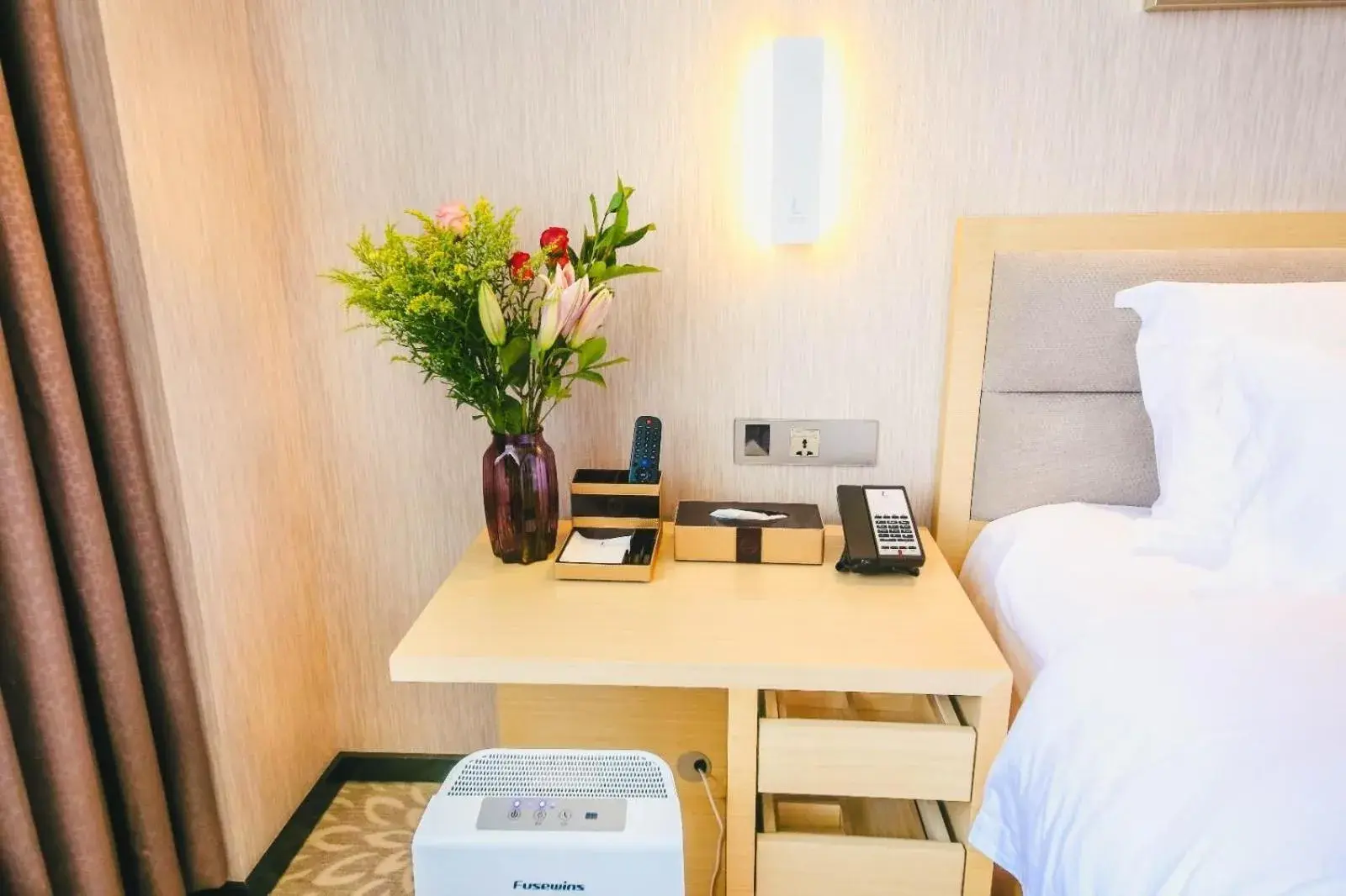 Bed in Lavande Hotel Heyuan Zijin Bed in Lavande Hotel Heyuan Zijin