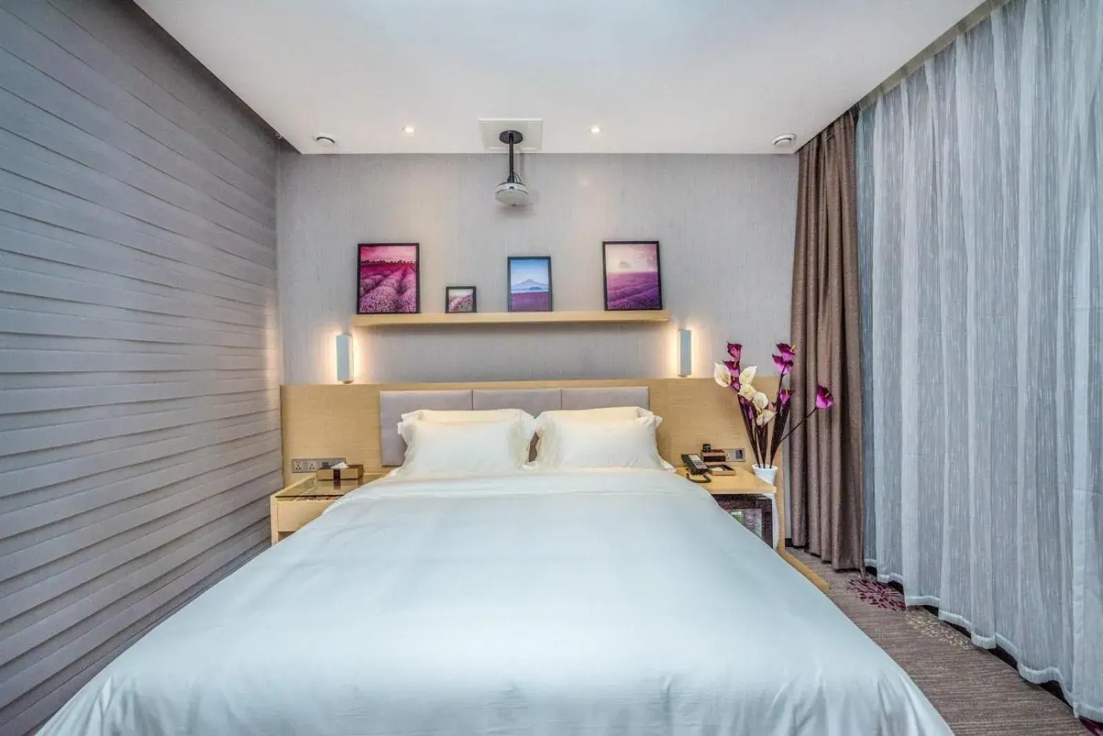 Bed in Lavande Hotel Chongqing Tongliang Wanda Plaza Gas Tower Bed in Lavande Hotel Chongqing Tongliang Wanda Plaza Gas Tower