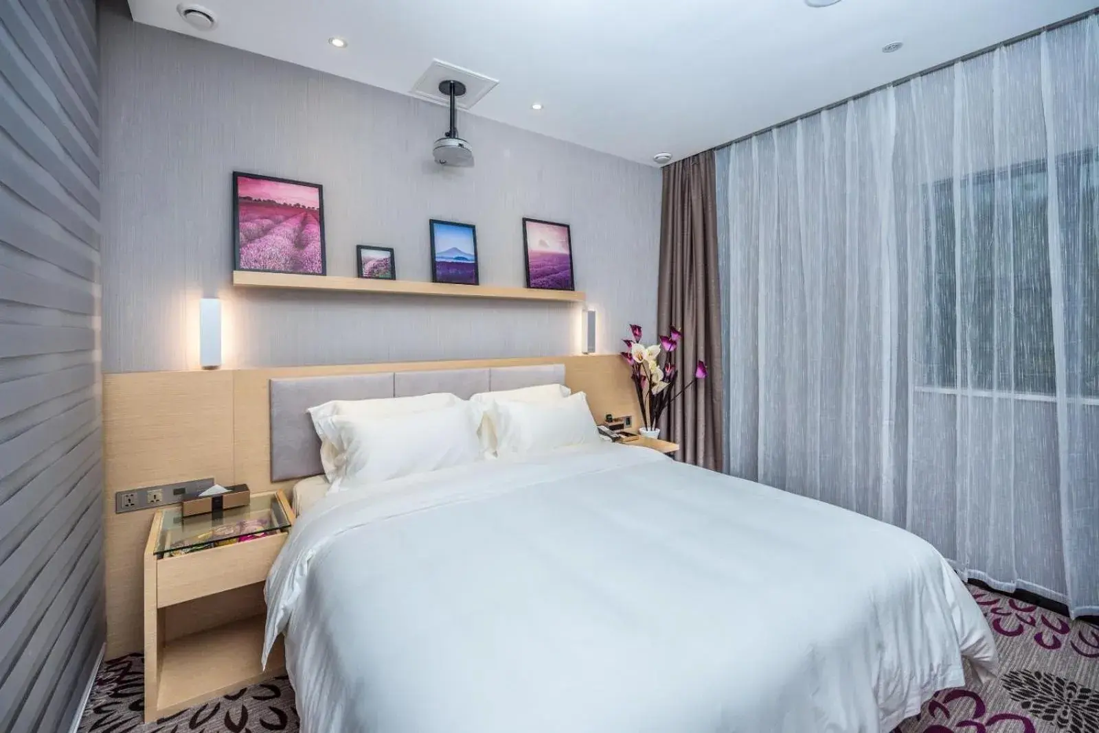 Bed in Lavande Hotel Chongqing Tongliang Wanda Plaza Gas Tower Bed in Lavande Hotel Chongqing Tongliang Wanda Plaza Gas Tower