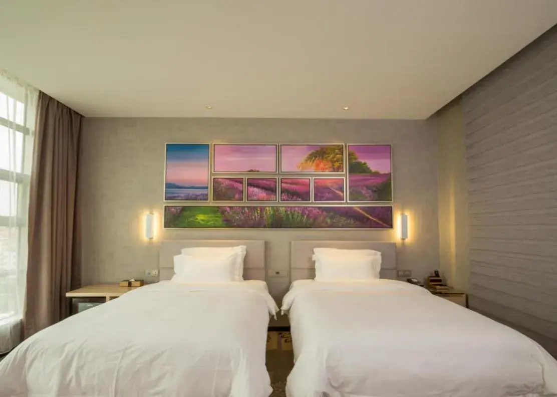 Bed in Lavande Hotel Dongguan Humen Wanda Square Bed in Lavande Hotel Dongguan Humen Wanda Square