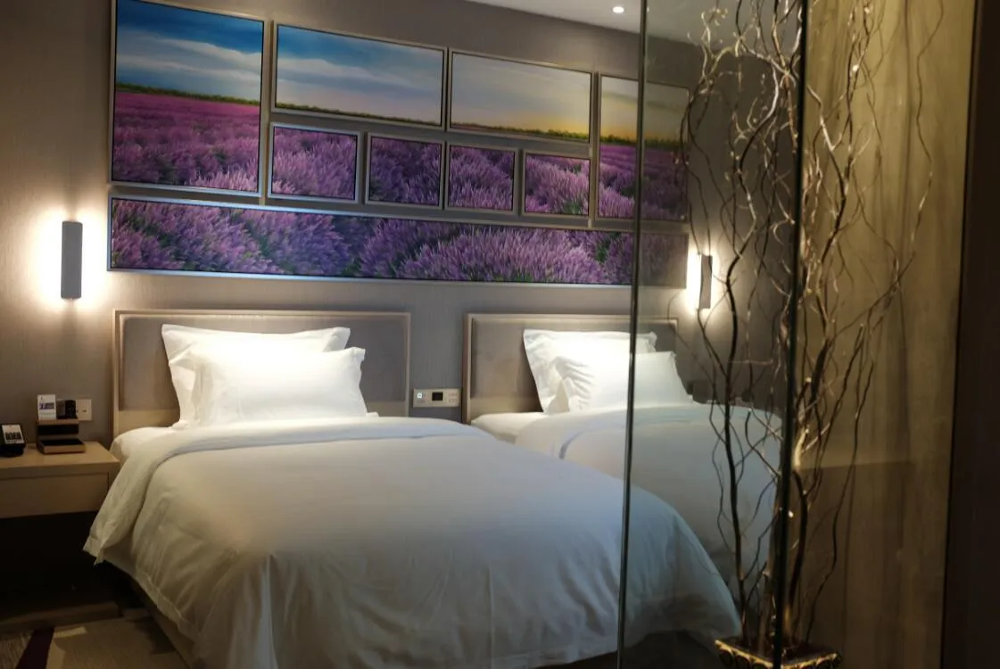 Bed in Lavande Hotel Dongguan Humen Wanda Square