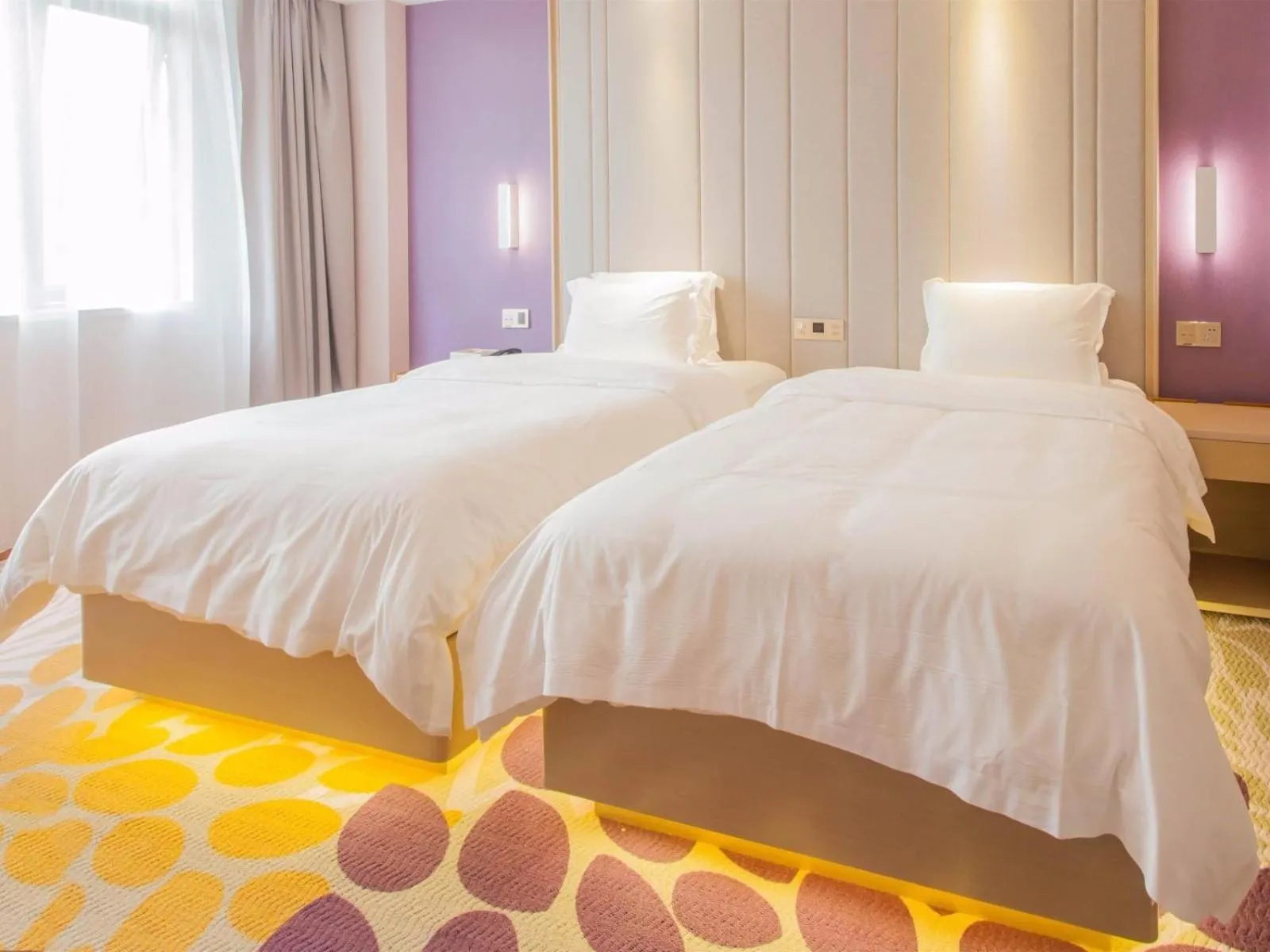 Bed in Lavande Hotel Puning International Commodity Mall