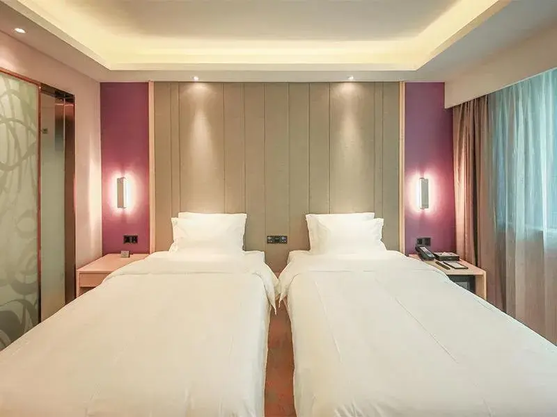 Bed in Lavande Hotel Zhengzhou Longhai West Road Subway Station Bed in Lavande Hotel Zhengzhou Longhai West Road Subway Station