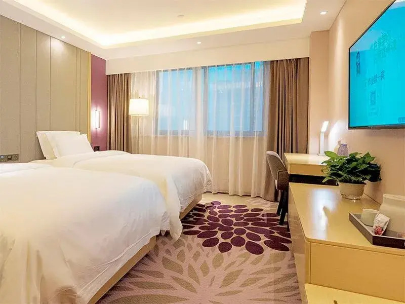 Bed in Lavande Hotel Zhengzhou Longhai West Road Subway Station Bed in Lavande Hotel Zhengzhou Longhai West Road Subway Station