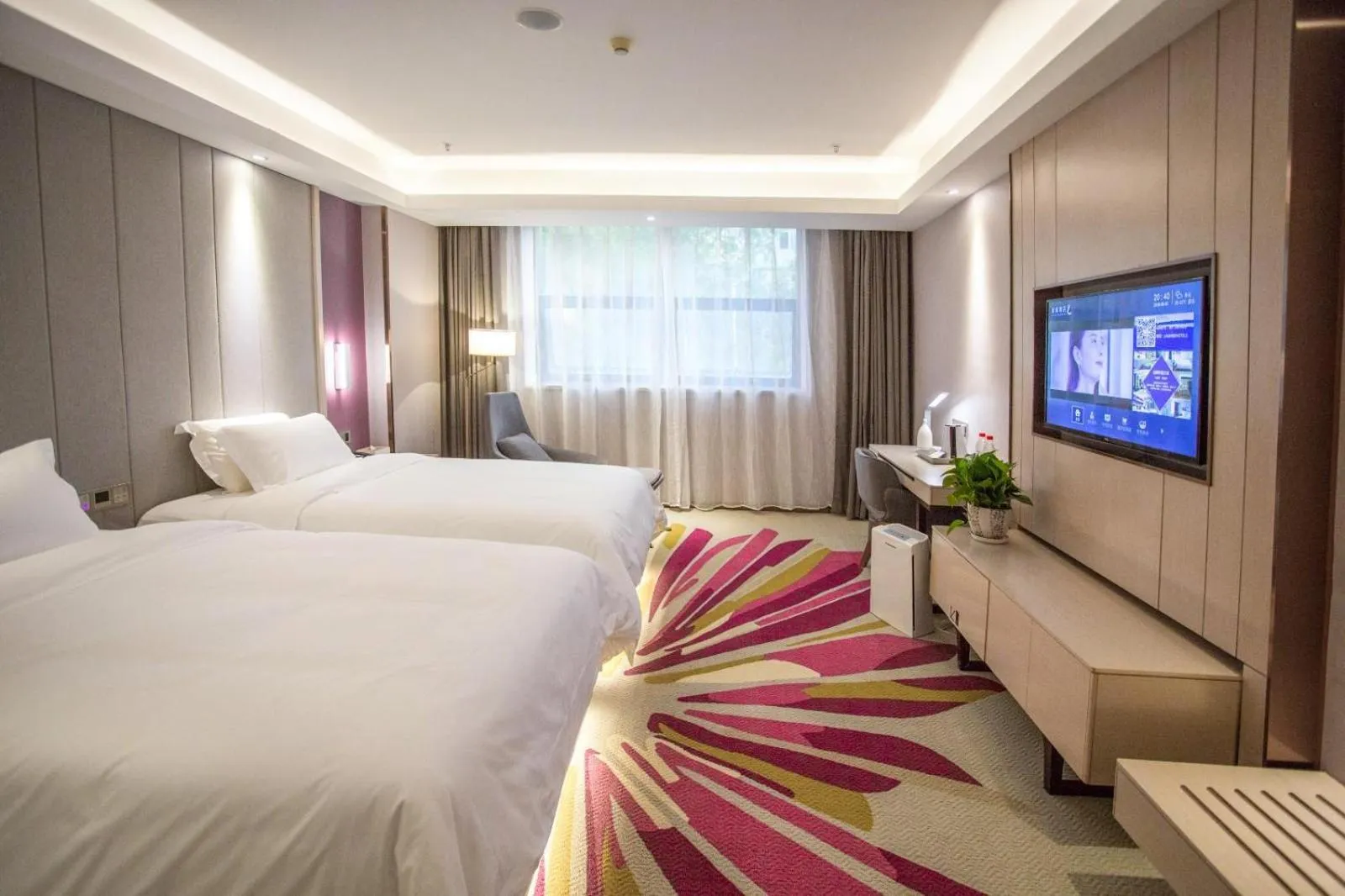 Bed in Lavande Hotel Changji Changning Road