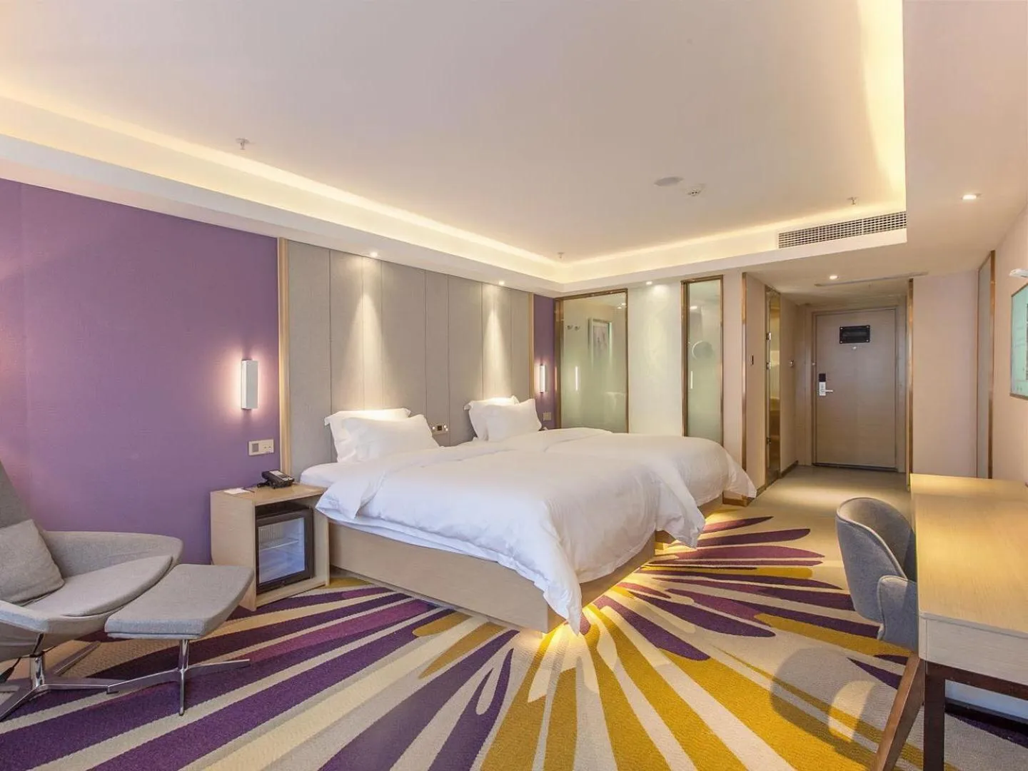 Bed in Lavande Hotel Chongqing Jiangbei International Airport Center