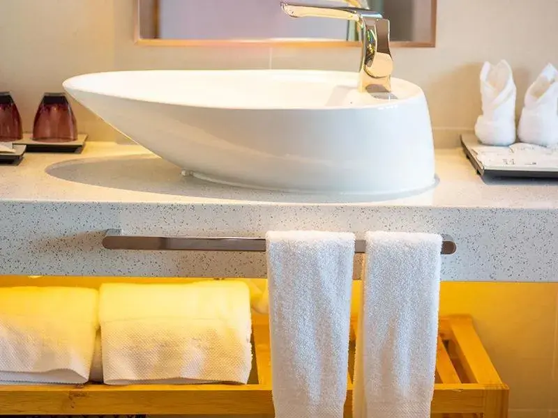 Bed in Lavande Hotel Mianyang Santai North Passenger Transport Center Binjiang Park Bed in Lavande Hotel Mianyang Santai North Passenger Transport Center Binjiang Park