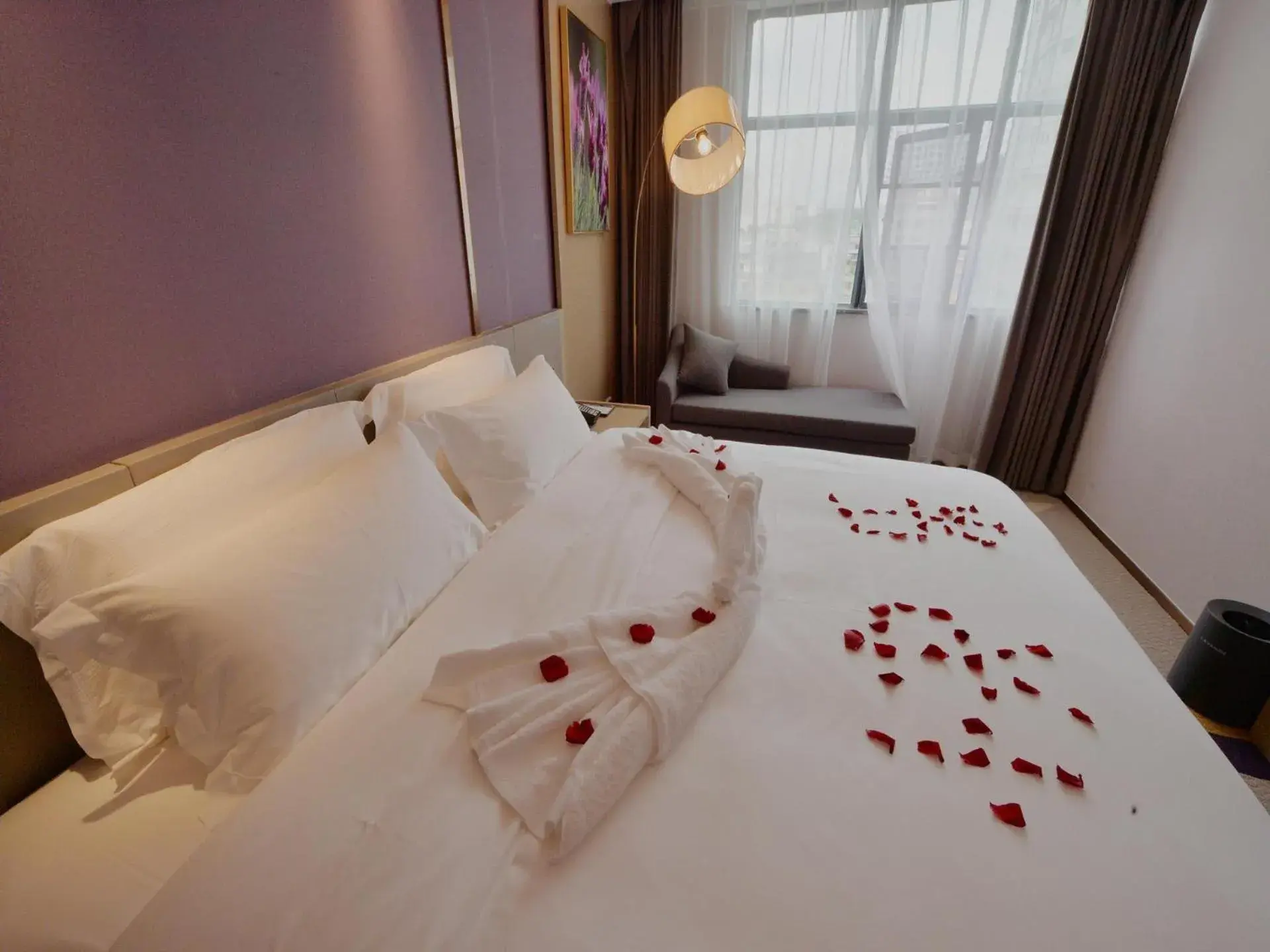 Bed in Lavande Hotel Xingyi Jushan Avenue Bed in Lavande Hotel Xingyi Jushan Avenue