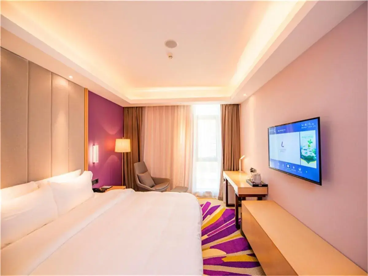 Bed in Lavande Hotel Jiangmen Golf Club Bed in Lavande Hotel Jiangmen Golf Club