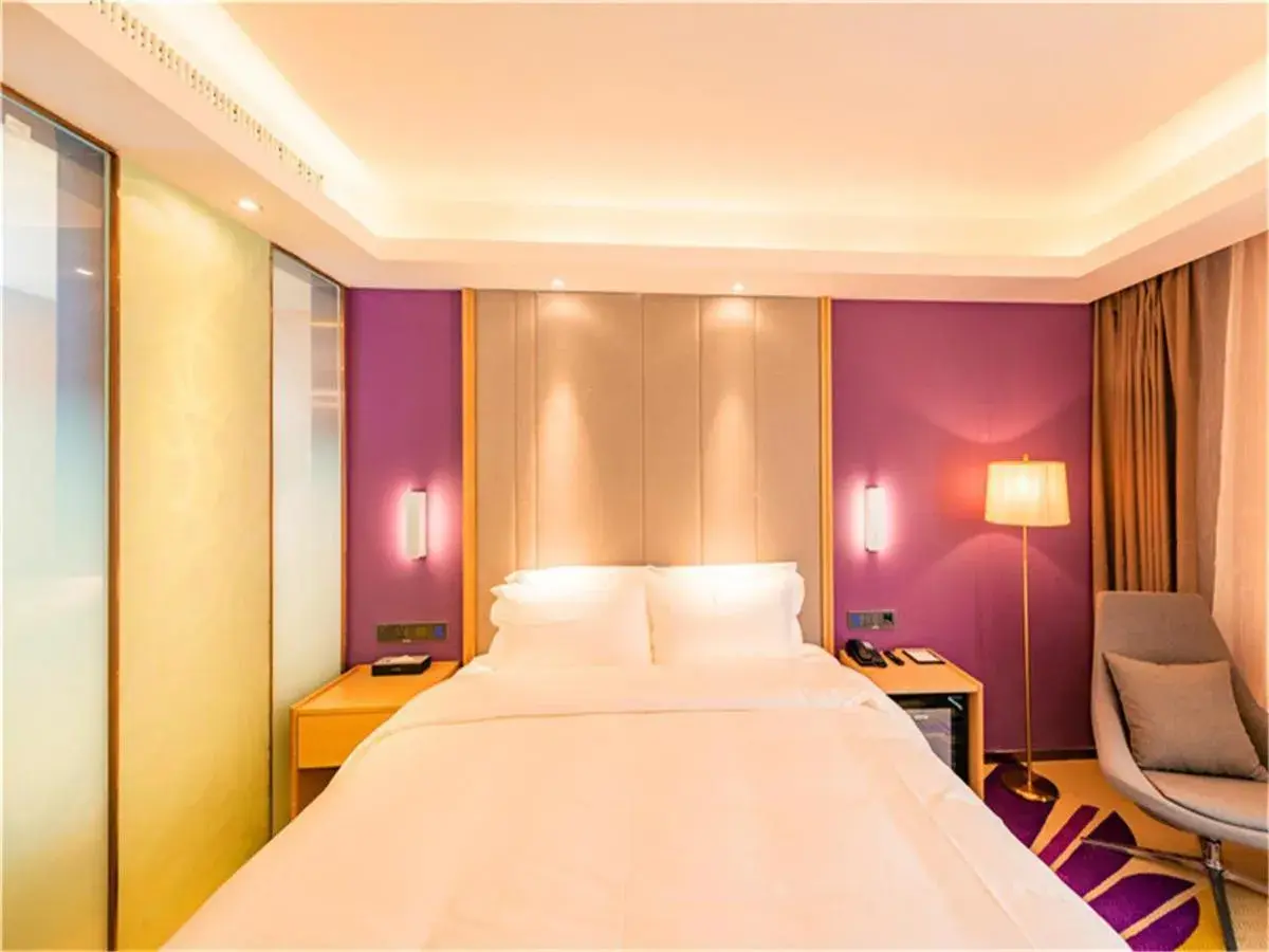 Bed in Lavande Hotel Jiangmen Golf Club Bed in Lavande Hotel Jiangmen Golf Club