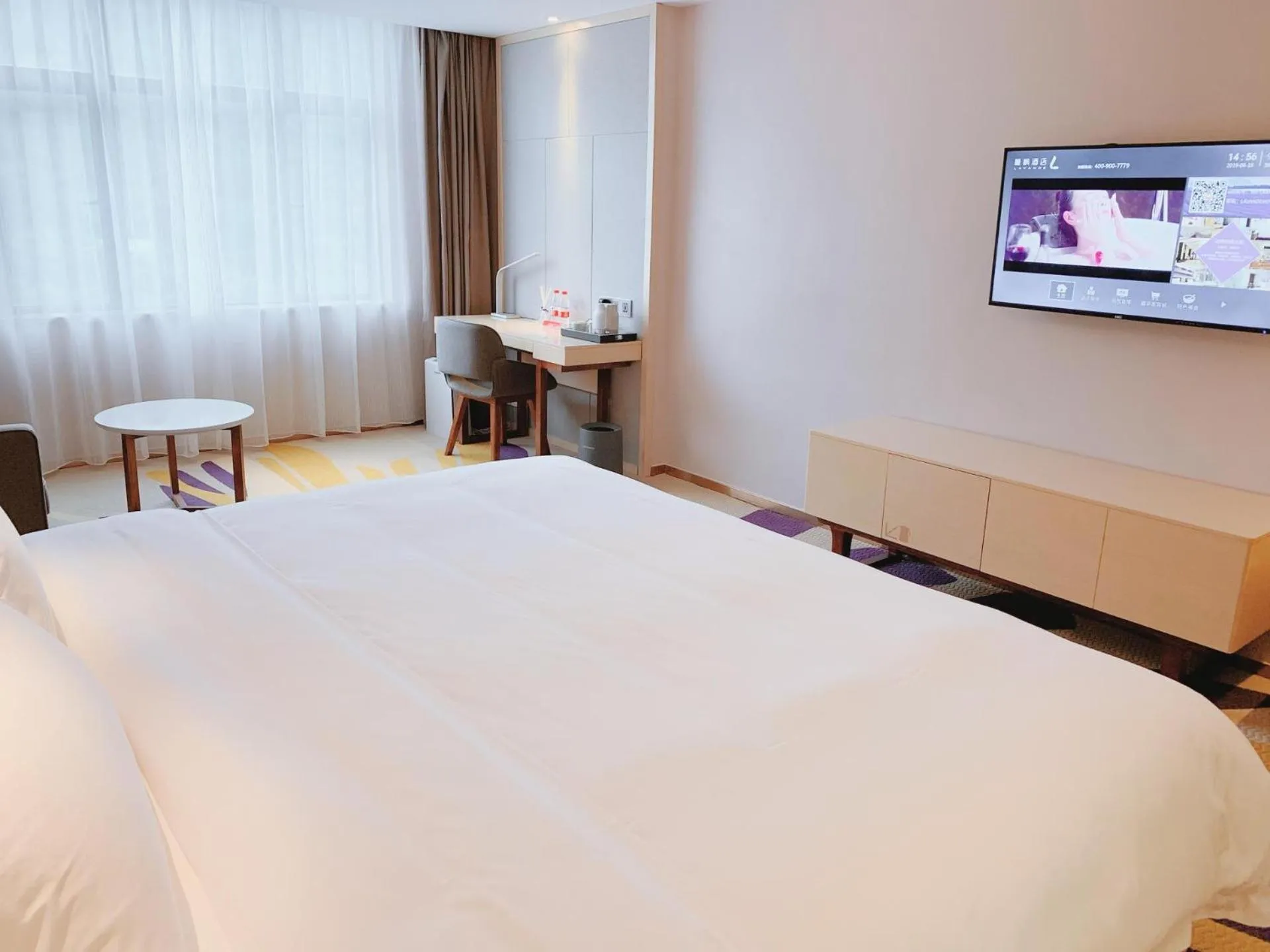 Bed in Lavande Hotel Huizhou Xinxu Government Square
