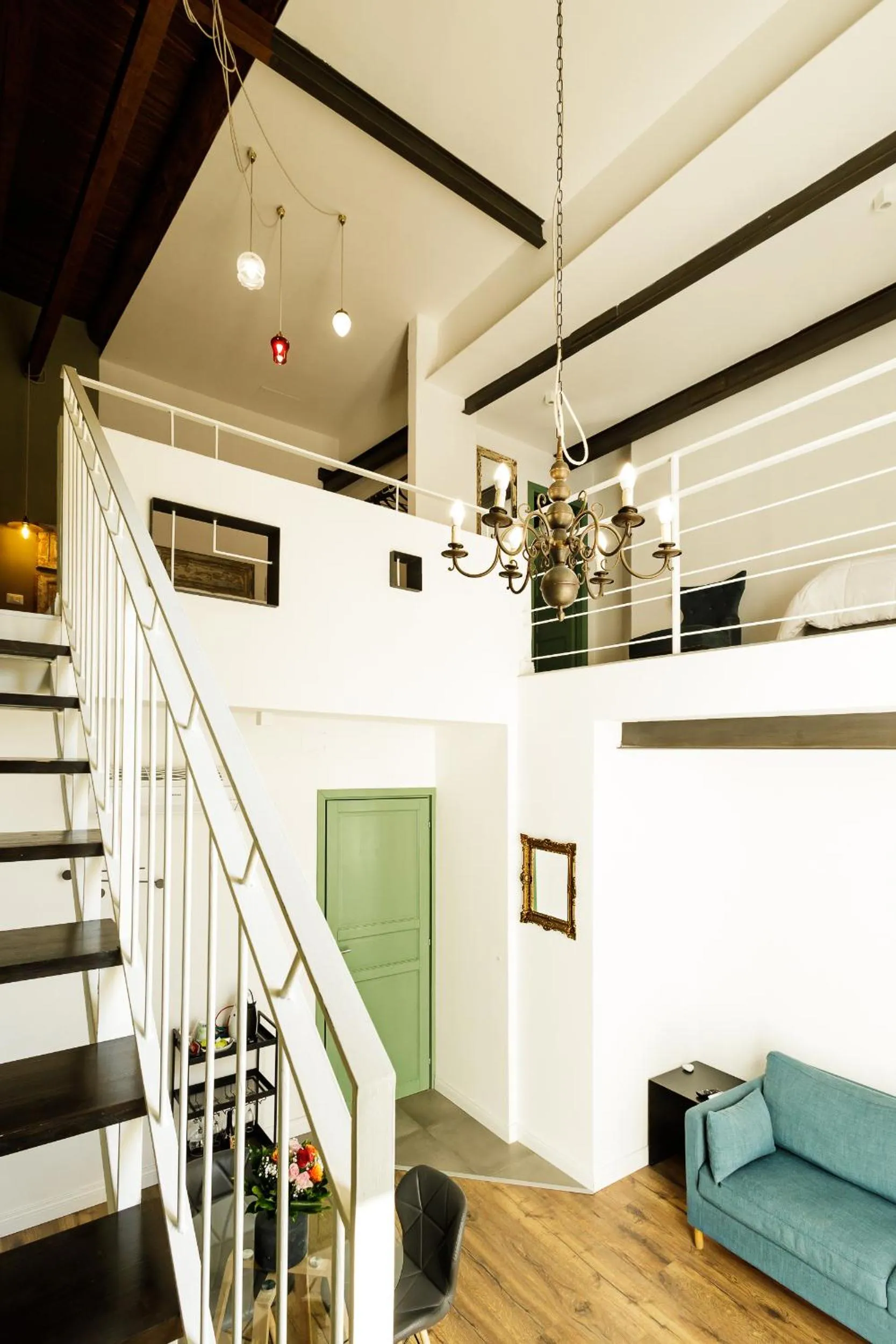 Bedroom in Palà Suites