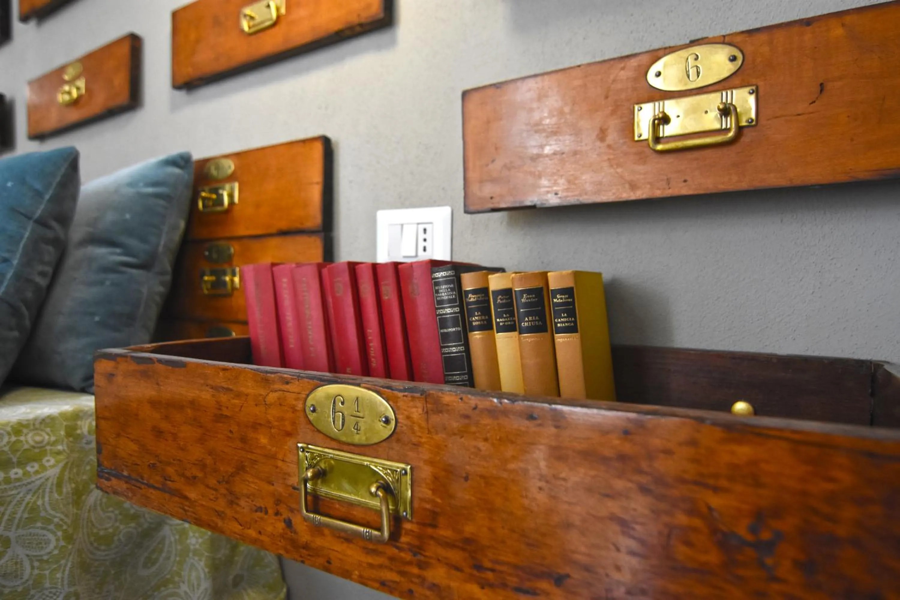 Decorative detail in Palà Suites